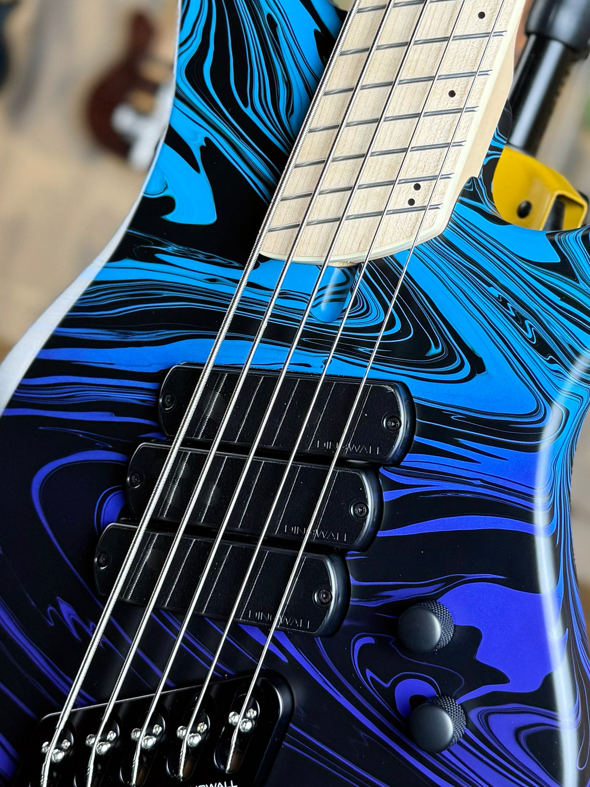 Dingwall Guitars Adam "Nolly" Getgood NG Signature 5 String Limited Edition | Purple-to-Blue Fade Swirl (1 of 100)