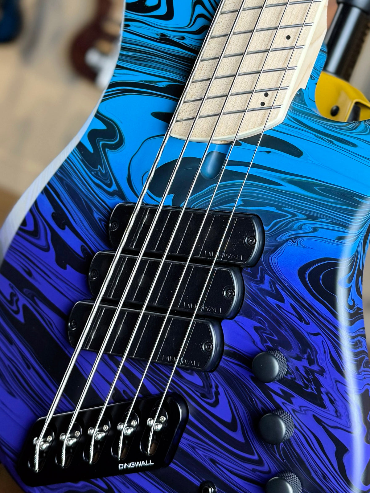Dingwall Guitars Adam "Nolly" Getgood NG Signature 5 String Limited Edition | Purple-to-Blue Fade Swirl (1 of 100)