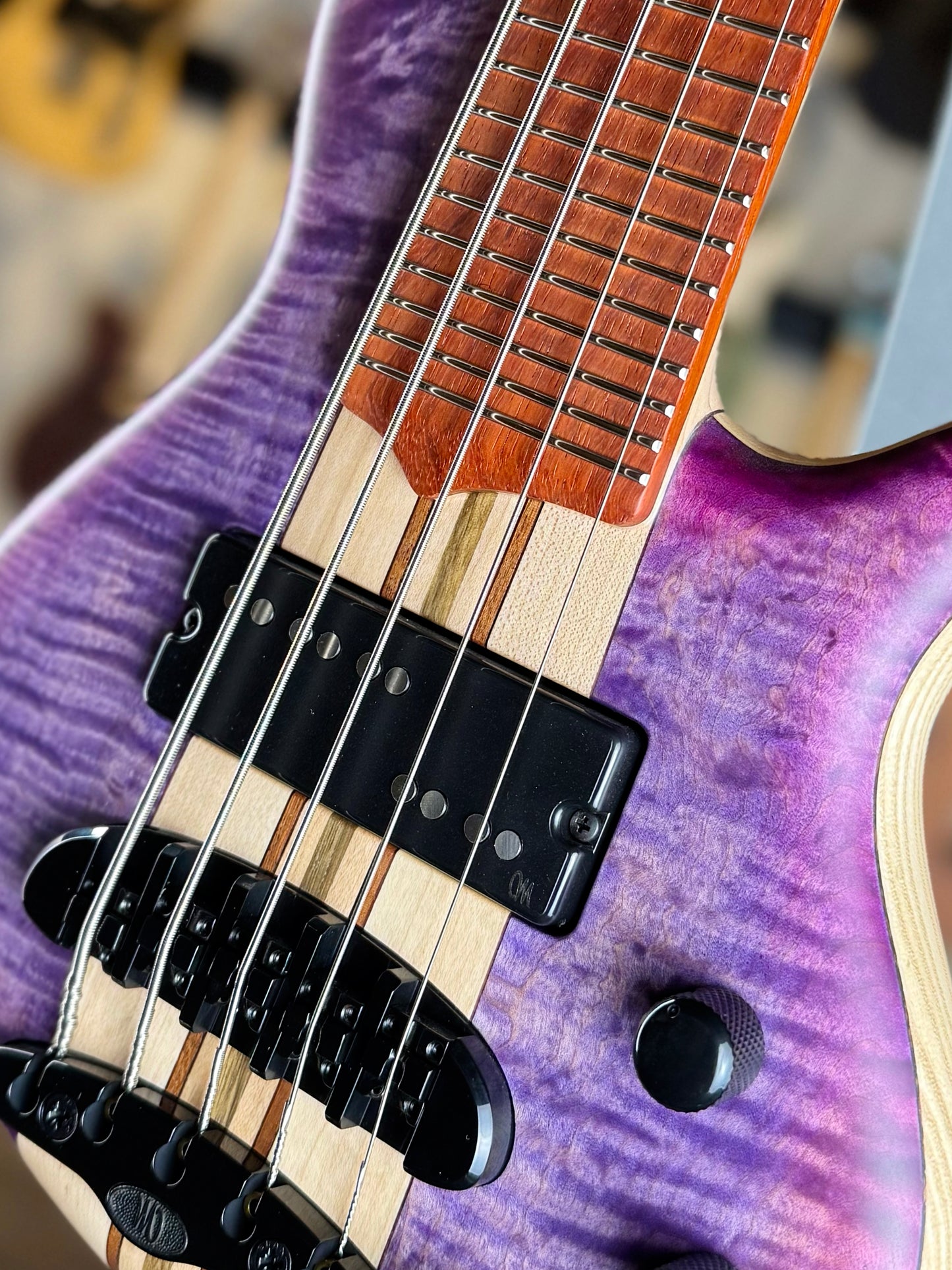Mayones Cali 5 | Purple Burst Custom Color
