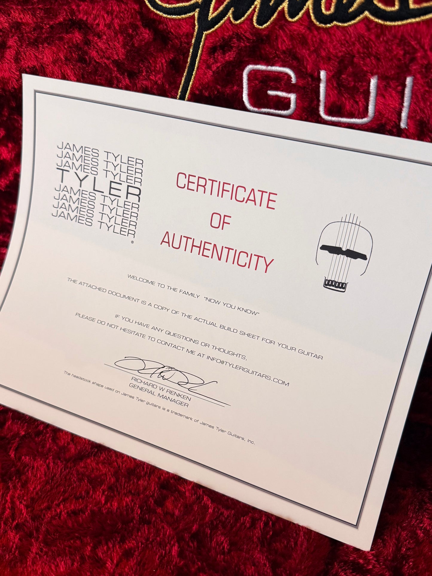 James Tyler Guitars Studio Elite | Transparent Tuckerburst