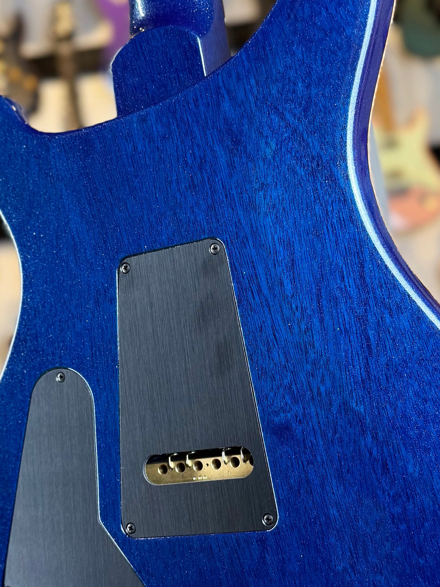 PRS Custom 24 Semi-Hollow "Artist Top" Sprayer's Choice | Glacier Mist/Trans Blue Sparkle