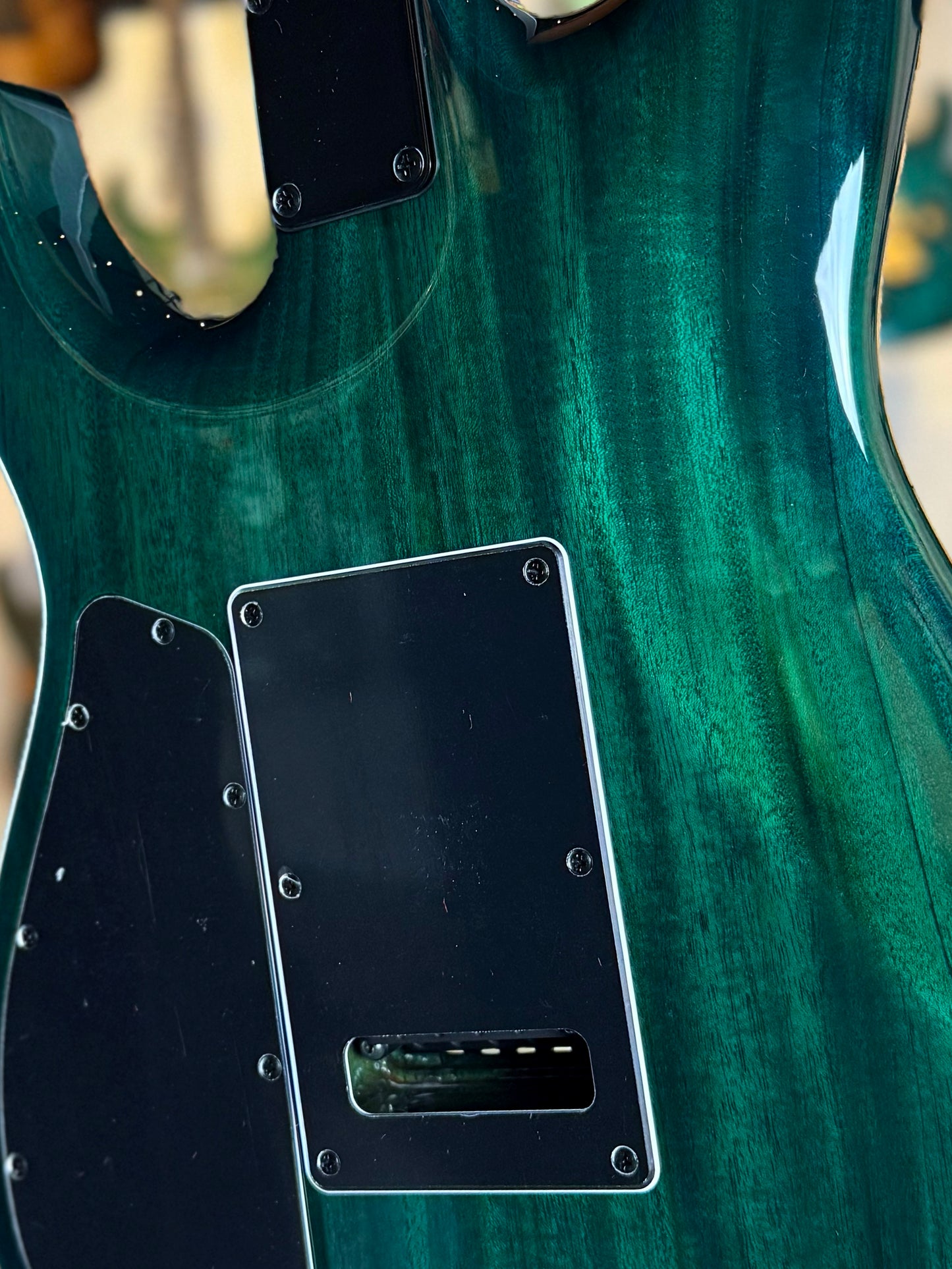 James Tyler Guitars Studio Elite HDX | Spalted Maple Transparent Teal Burst