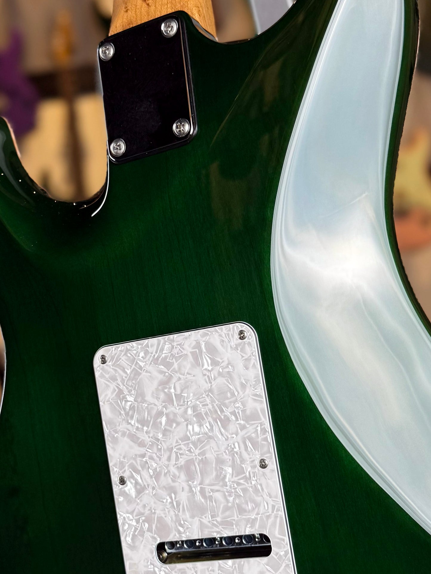 Suhr Standard Custom HSH | Faded Trans Green Burst