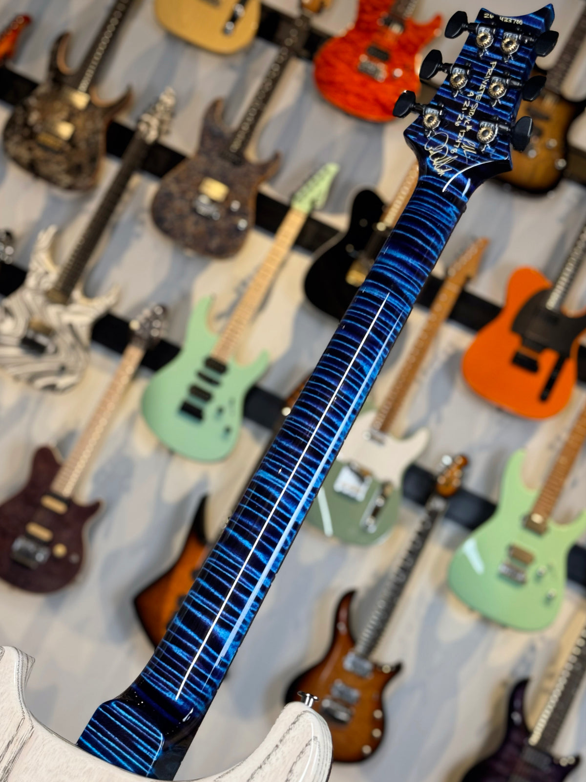PRS Private Stock Custom 24 | Ziricote/Aqua Violet