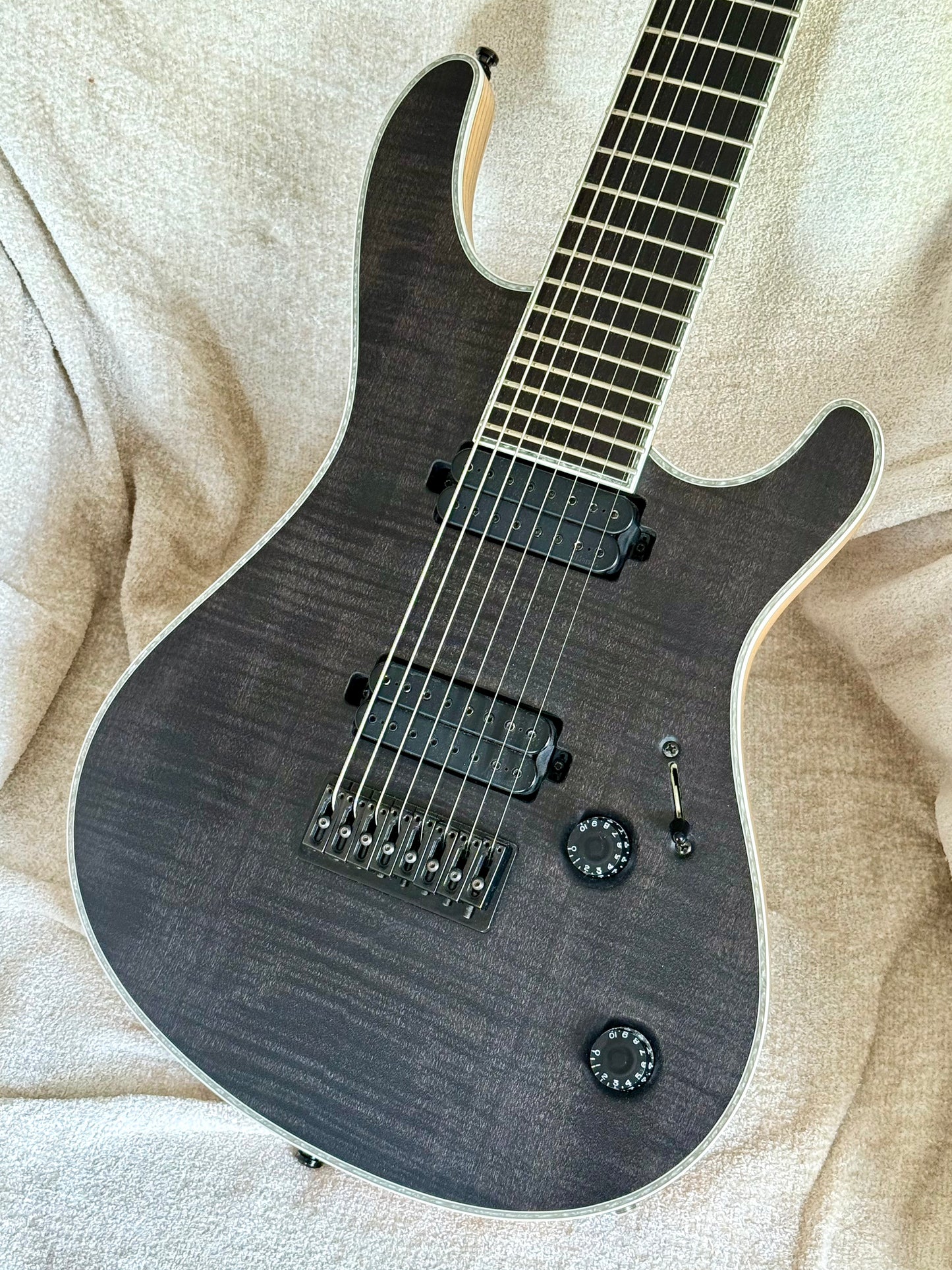 Mayones Regius 8 B27 Baritone | Trans Black (Pre-Owned)