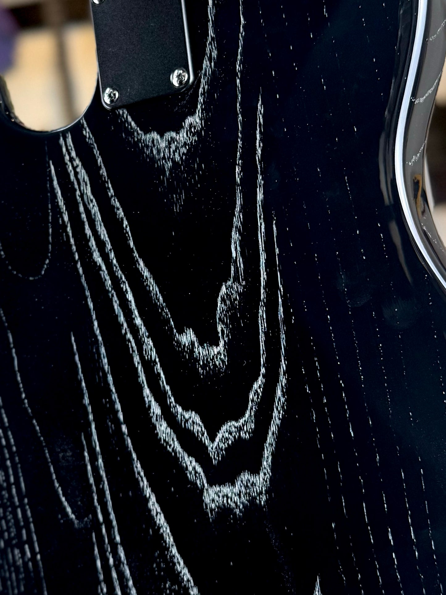 PRS SE NF 53 | Black Doghair