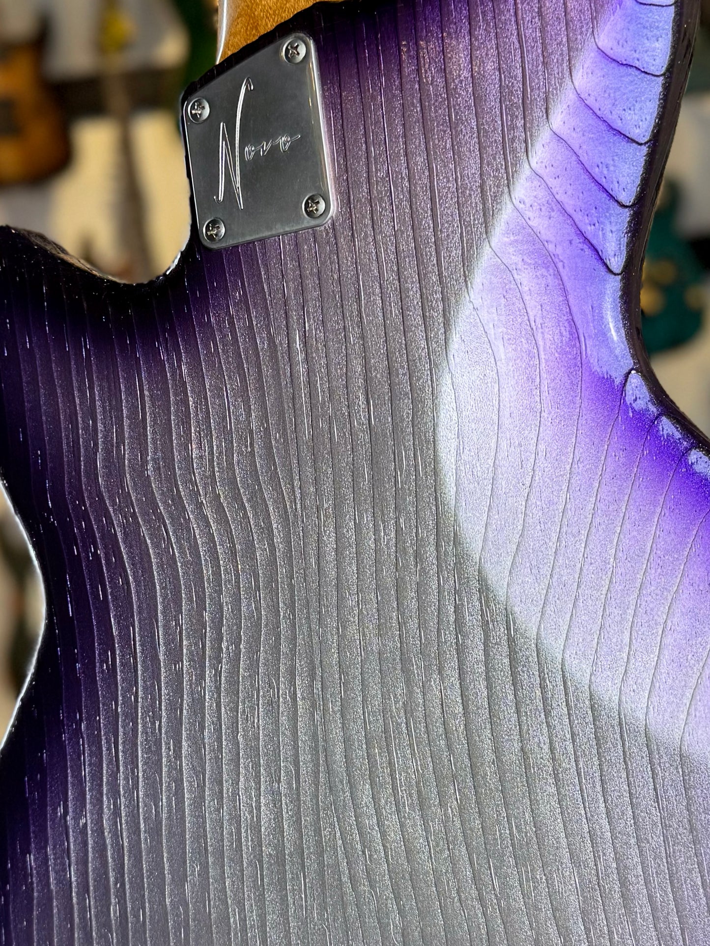 Novo Guitars Serus J Custom | Purple Stranger Burst