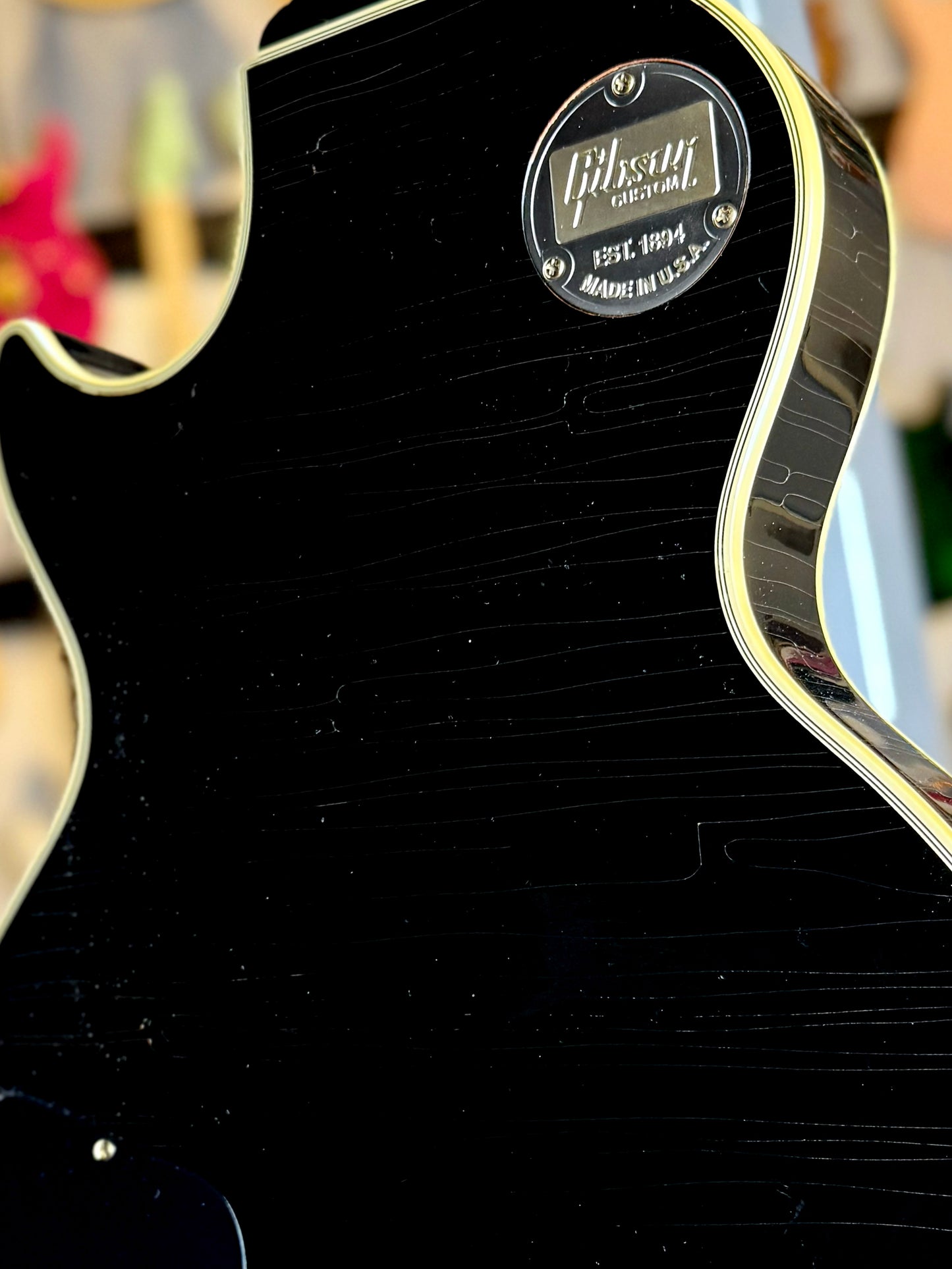 Gibson Les Paul USA Custom Shop M2M | Aged Ebony