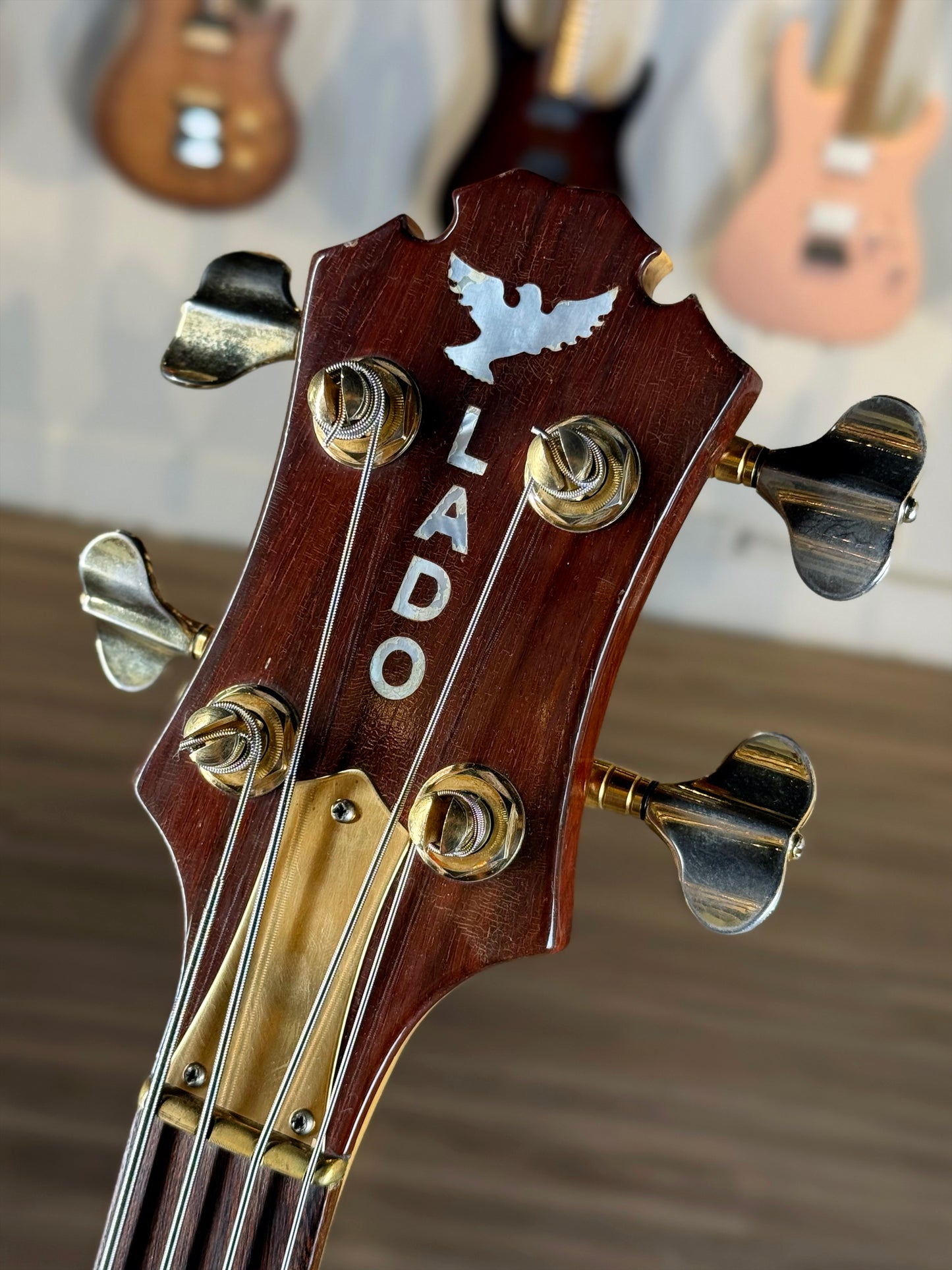 Lado Super Falcon II 4 String Bass (Circa 1978) | Natural