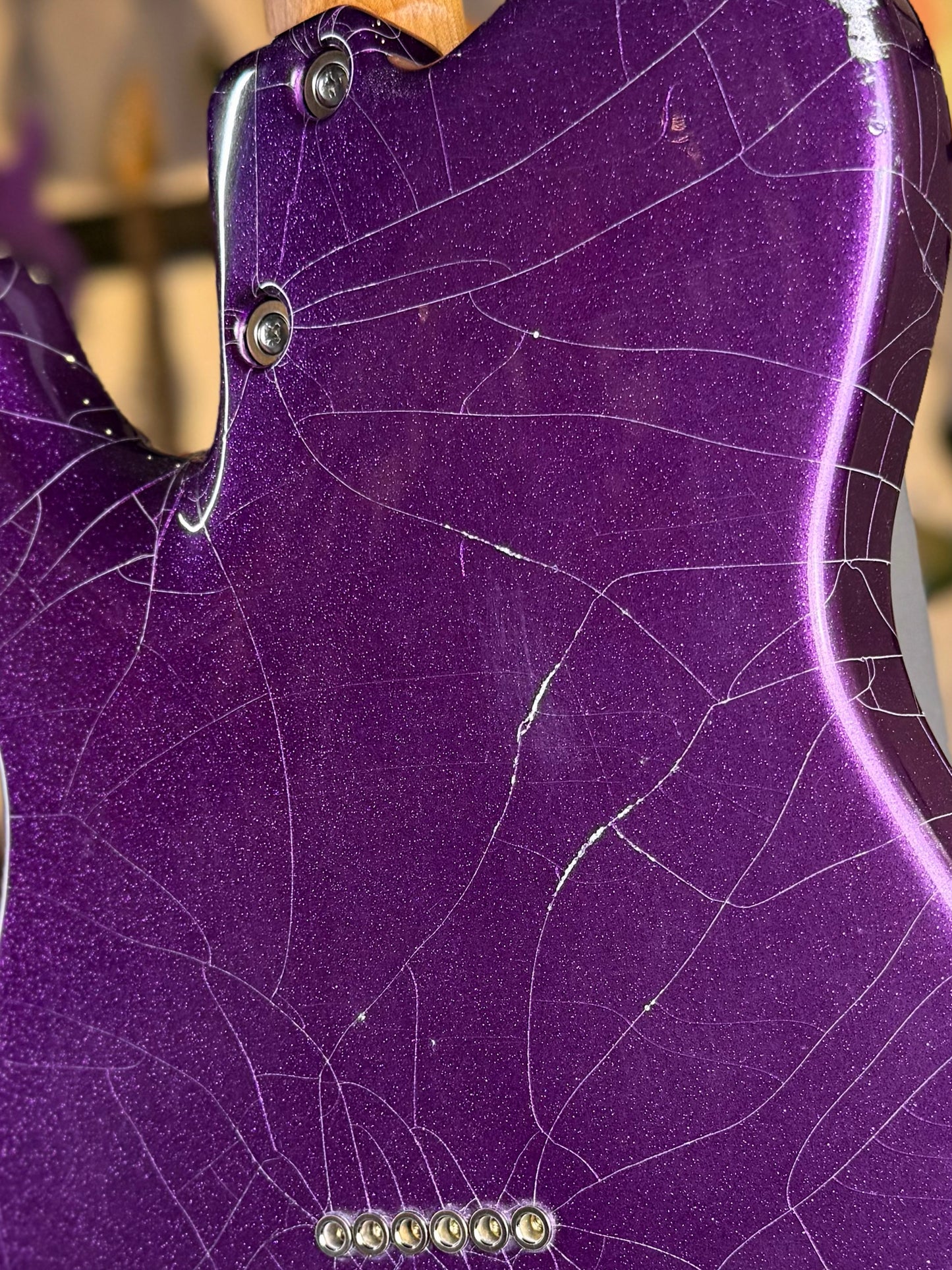 Tom Anderson T Classic | Big Sparkle Purple In-Distress Level 2