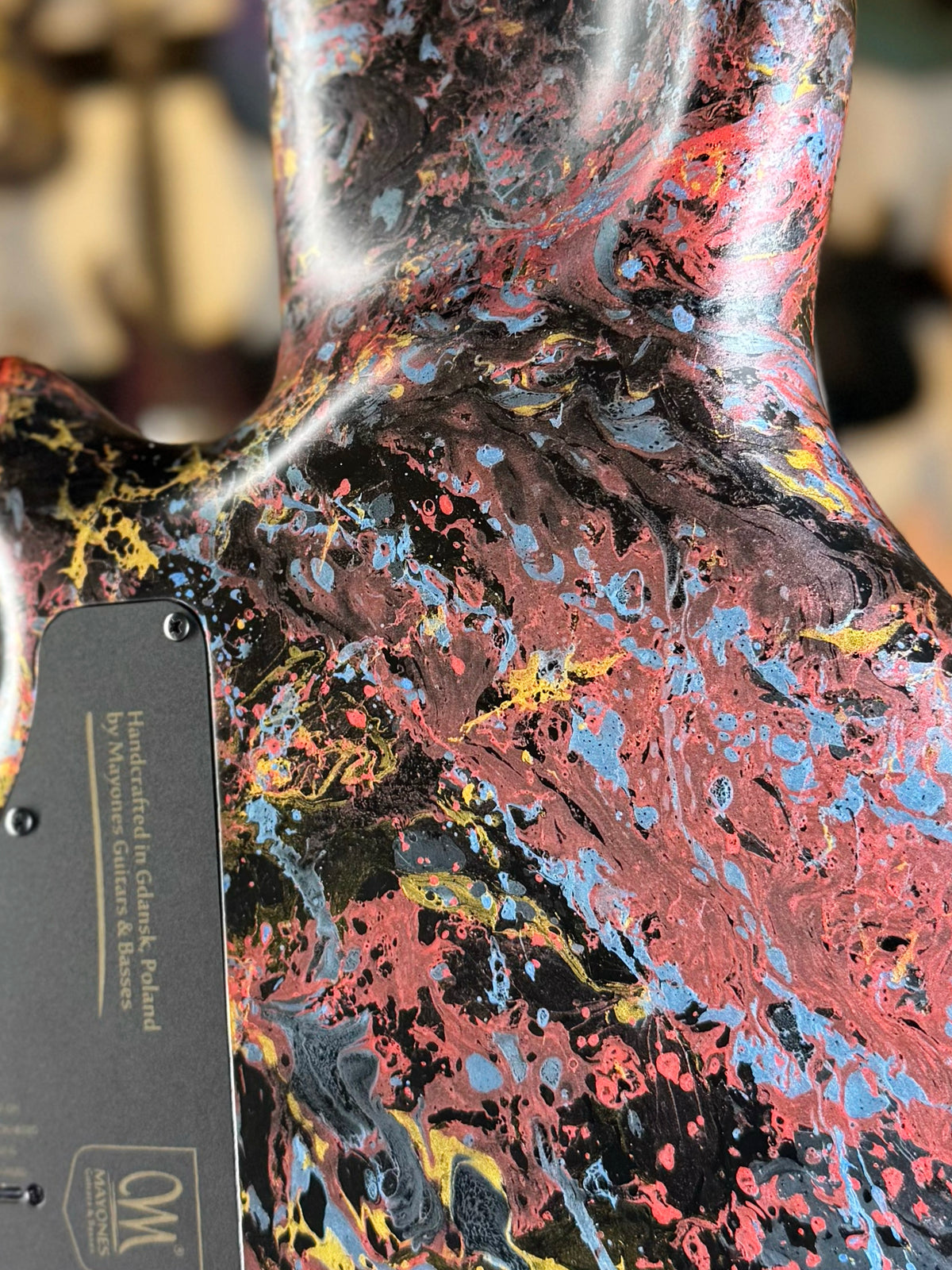 Mayones Cali 5 | Multicolor Graffiti Splatter Custom Color