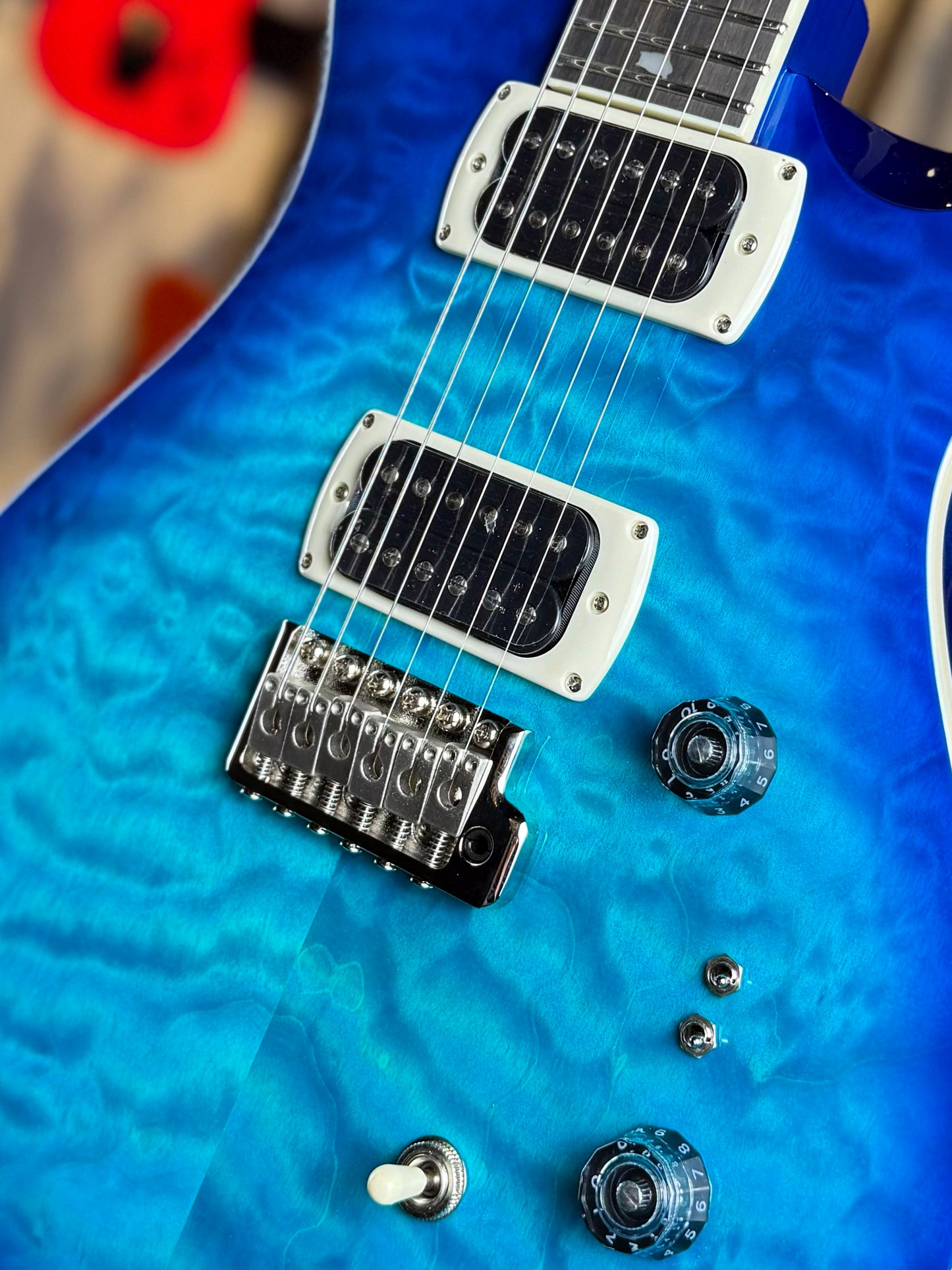 PRS SE Custom 24-08 Quilt | Lake Blue