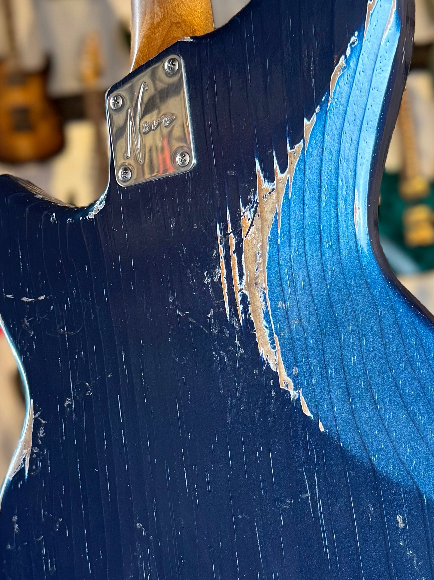 Novo Guitars Serus J Custom | Lake Como Blue