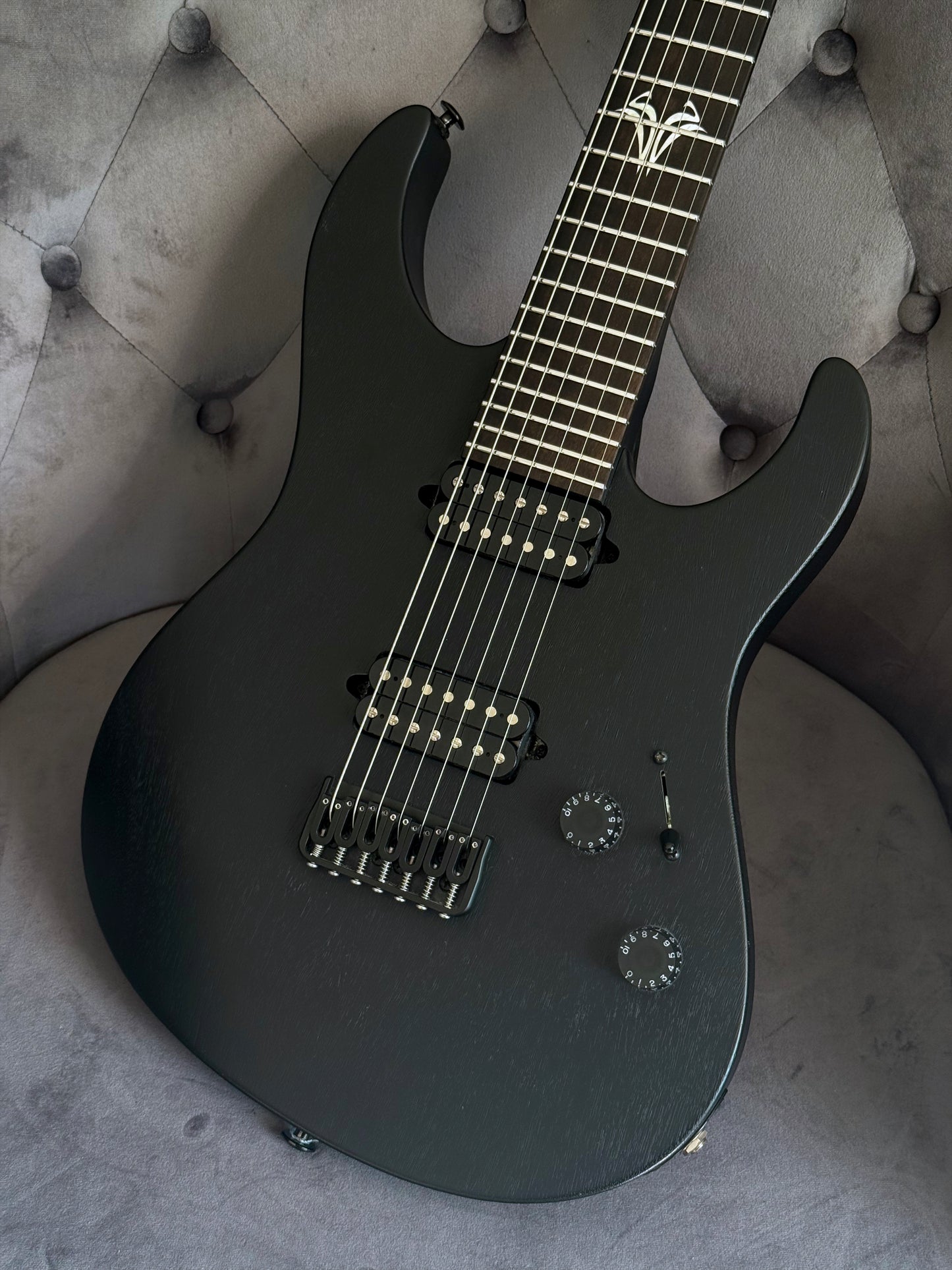 Suhr Modern Satin 7 Pro | Satin Black (Pre-Owned)