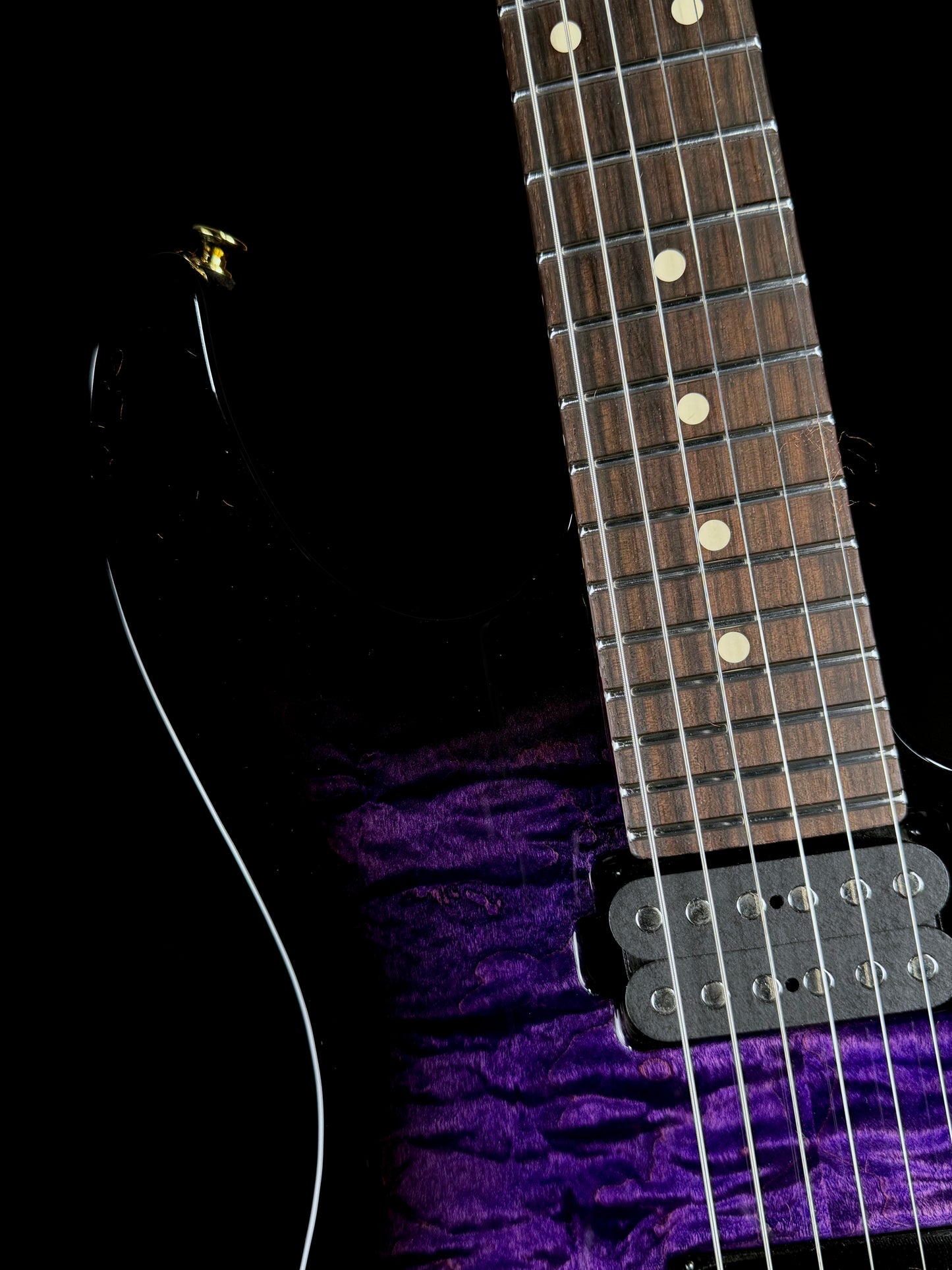 Tom Anderson Arc Angel | Transparent Purple to Black Burst