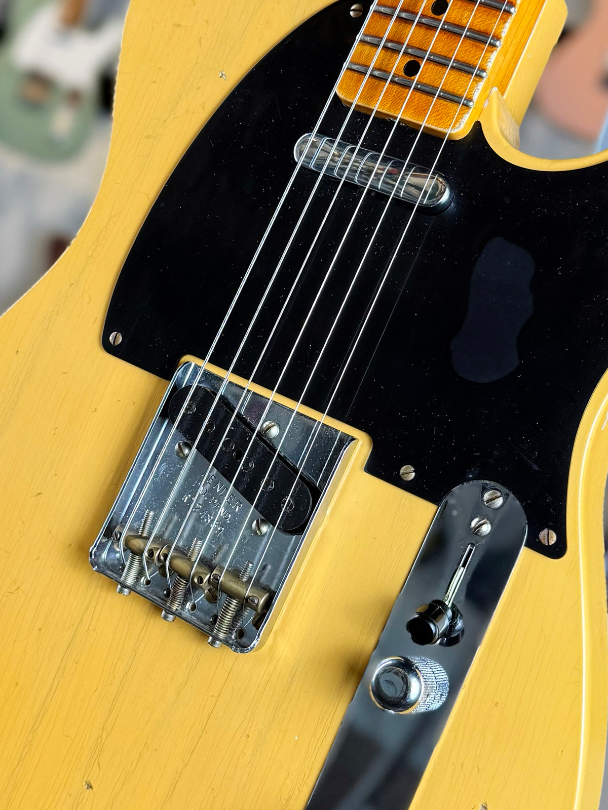 Fender Custom Shop '52 Telecaster Journeyman Relic | Nocaster Blonde