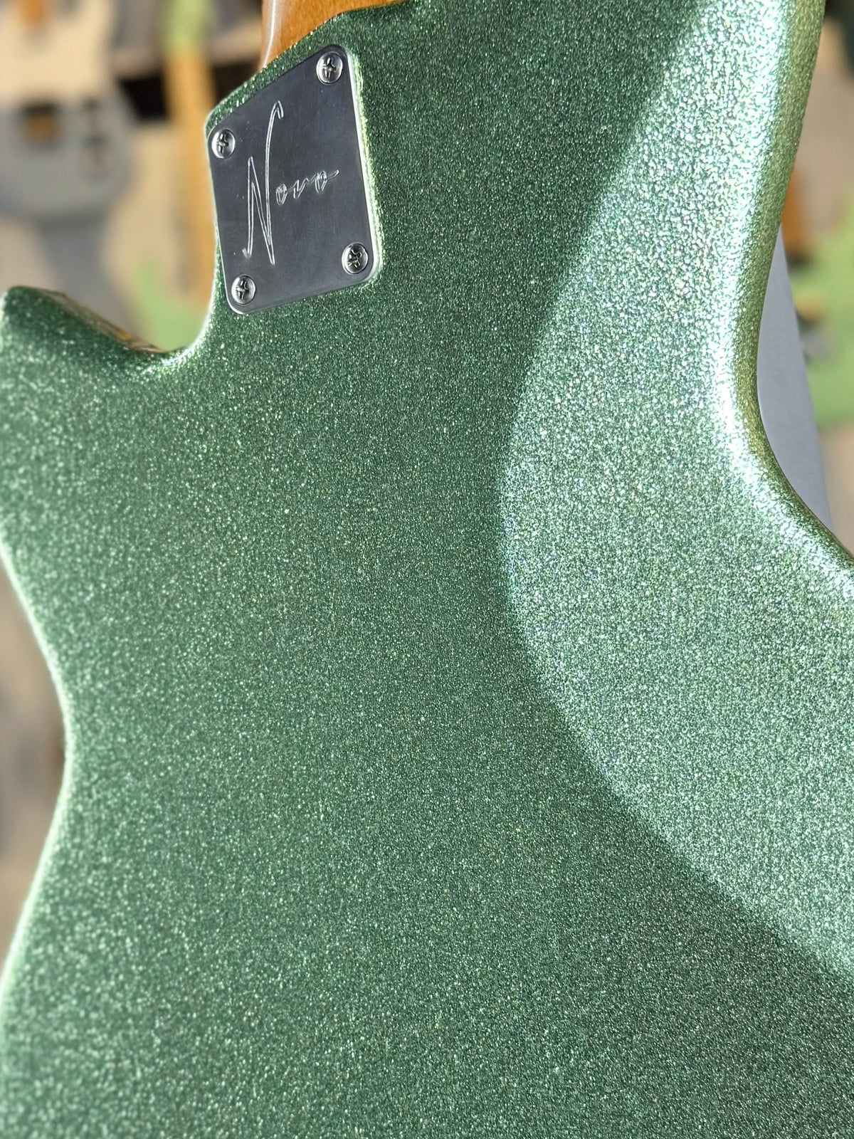 Novo Guitars Serus J Custom | Coke Bottle Green Sparkle