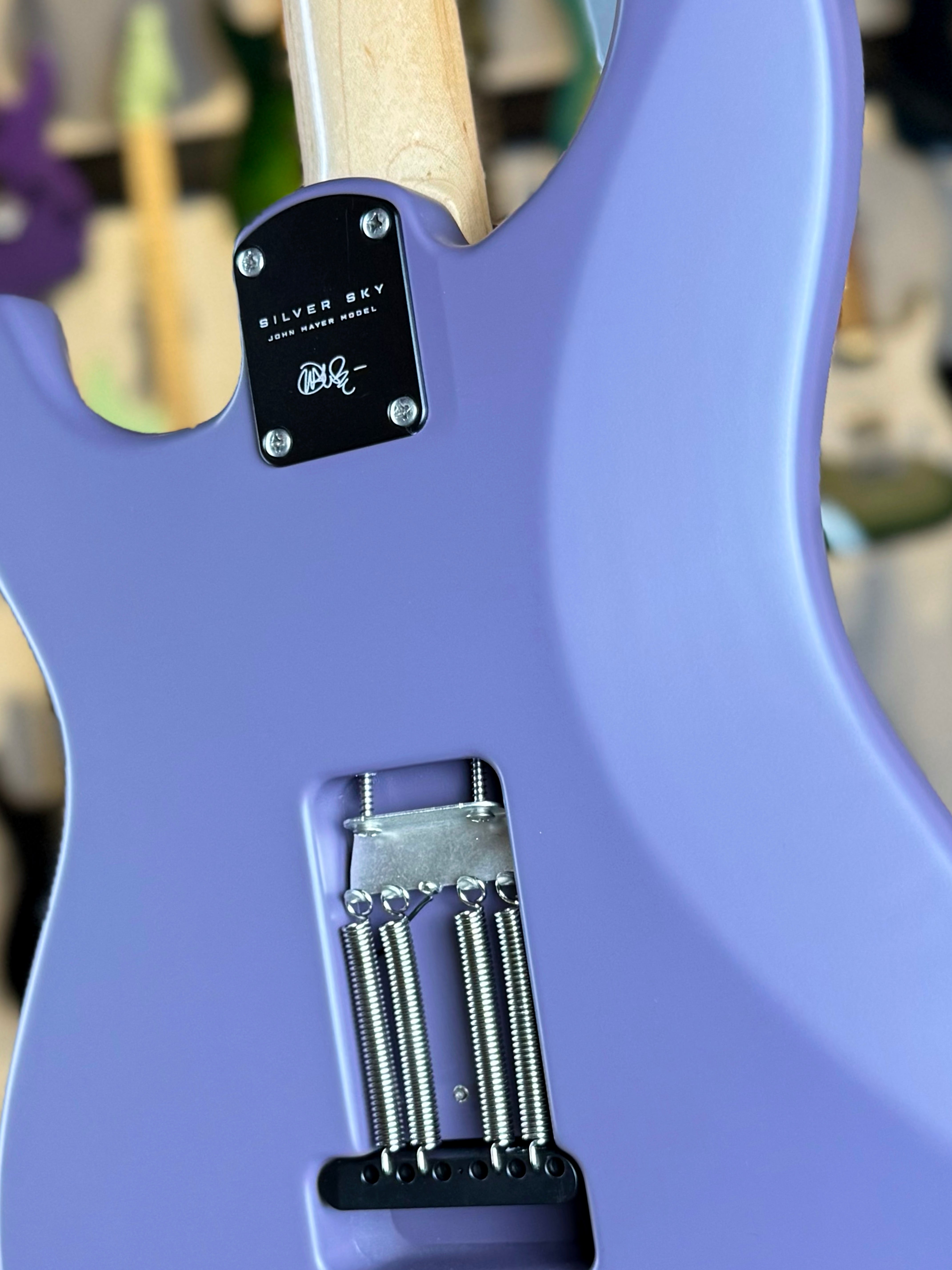 PRS Silver Sky | Black Plum Satin *New Color* – The Vibrato Bar