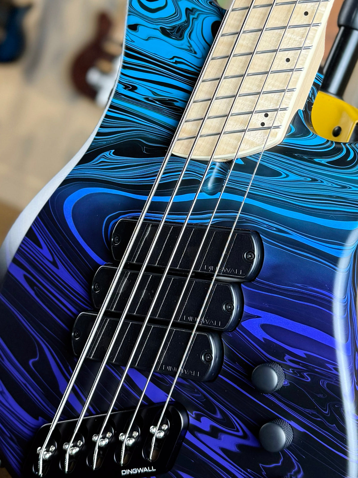 Dingwall Guitars Adam "Nolly" Getgood NG Signature 5 String Limited Edition | Purple-to-Blue Fade Swirl (1 of 100)