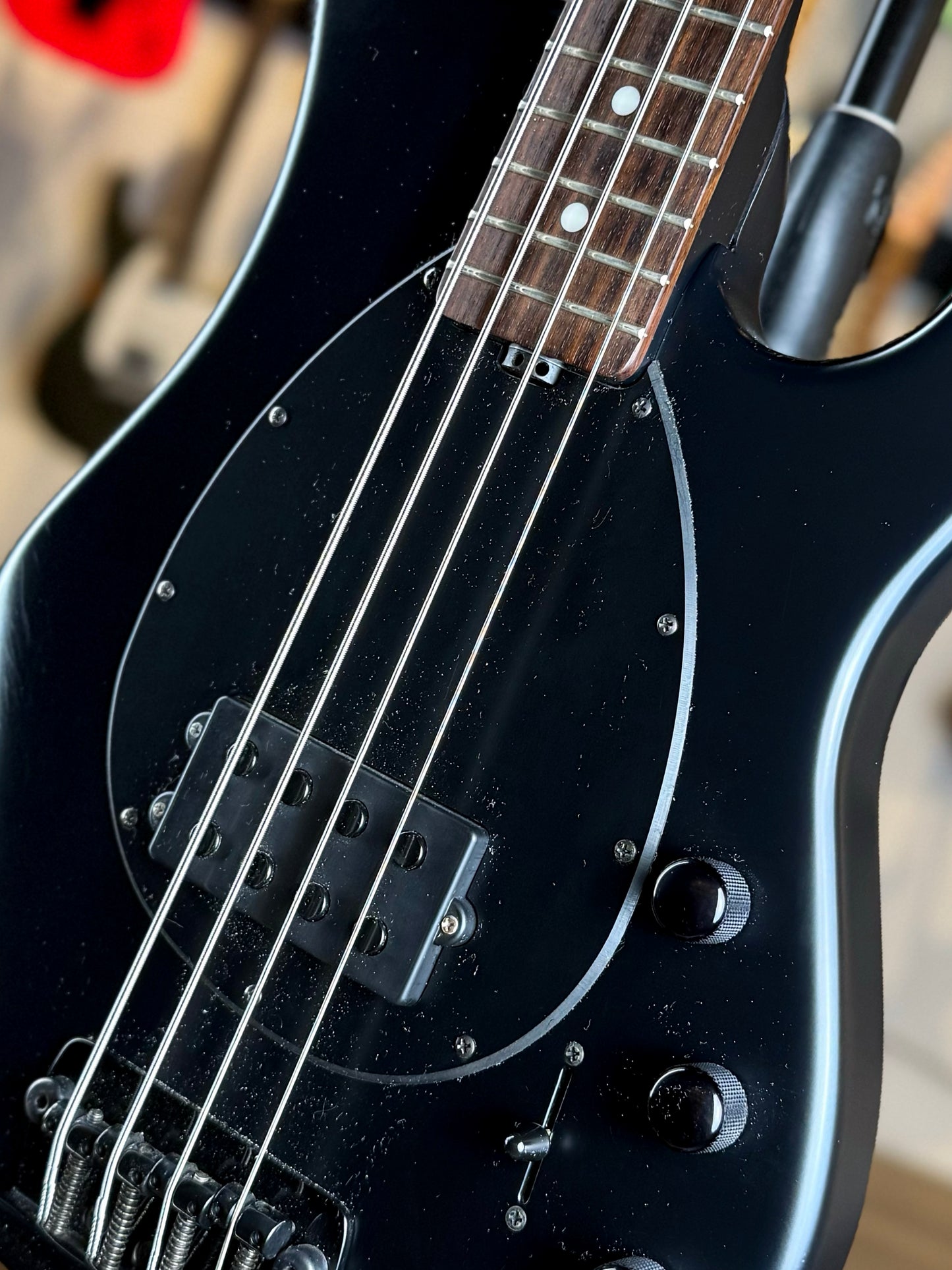 Ernie Ball Music Man Sterling 4 H | Stealth Black (Pre-Owned)