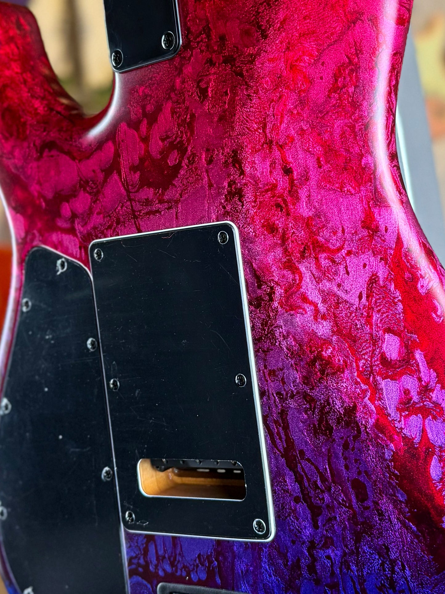James Tyler Guitars Studio Elite HDX | Mijburst over Cherry Red Shmear