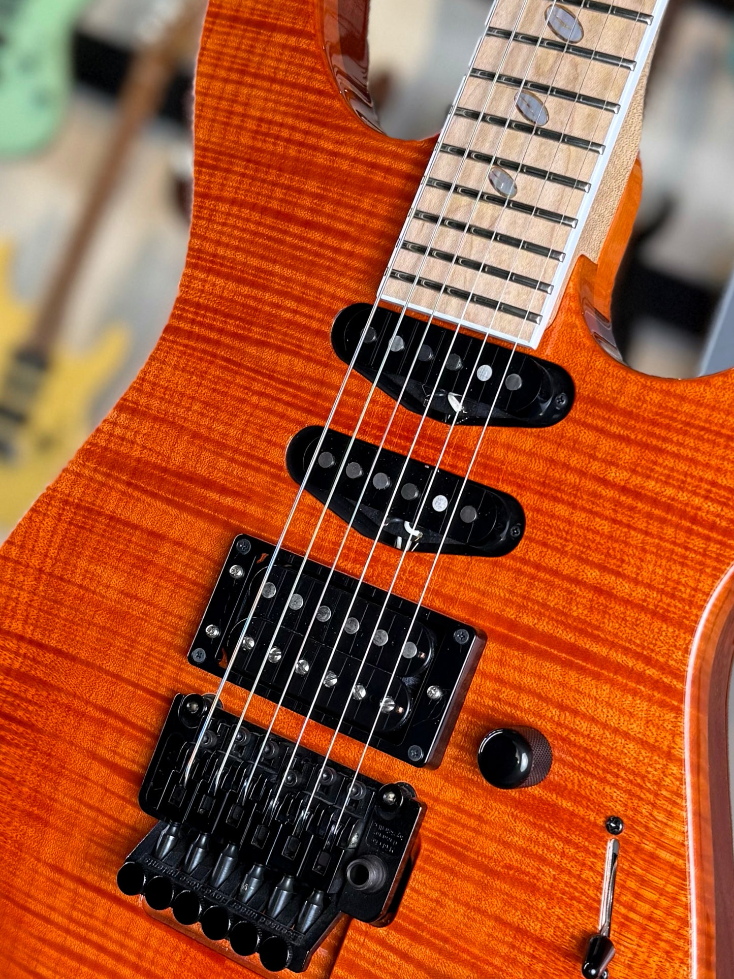 Caparison Dellinger Custom Line CL10MF | Trans Orange (1 of 15)