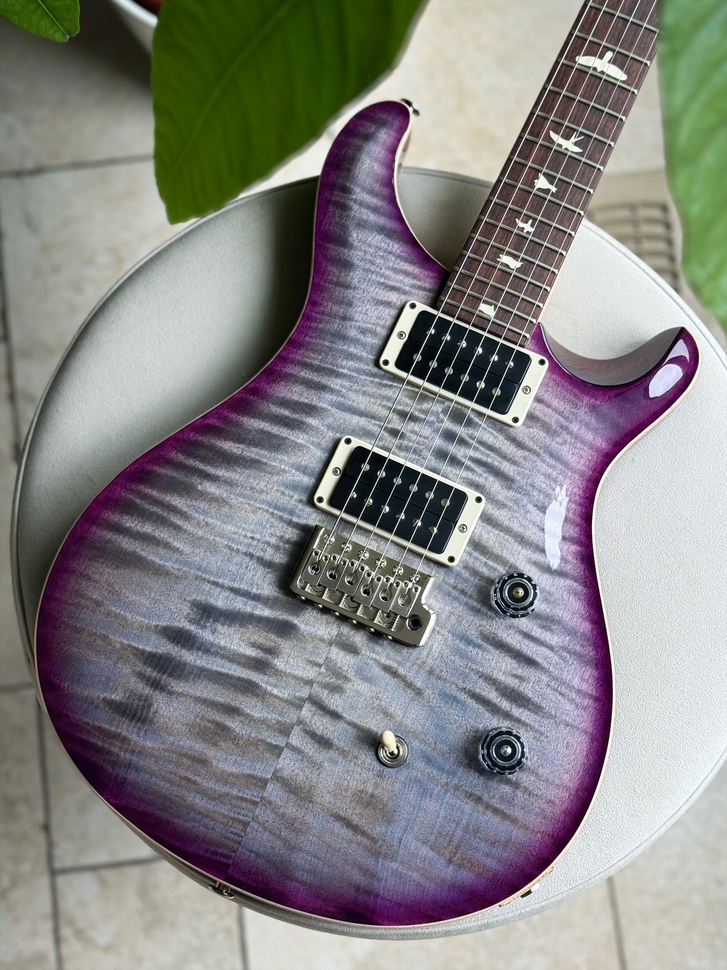 PRS CE 24 | Faded Gray Black Purple Burst