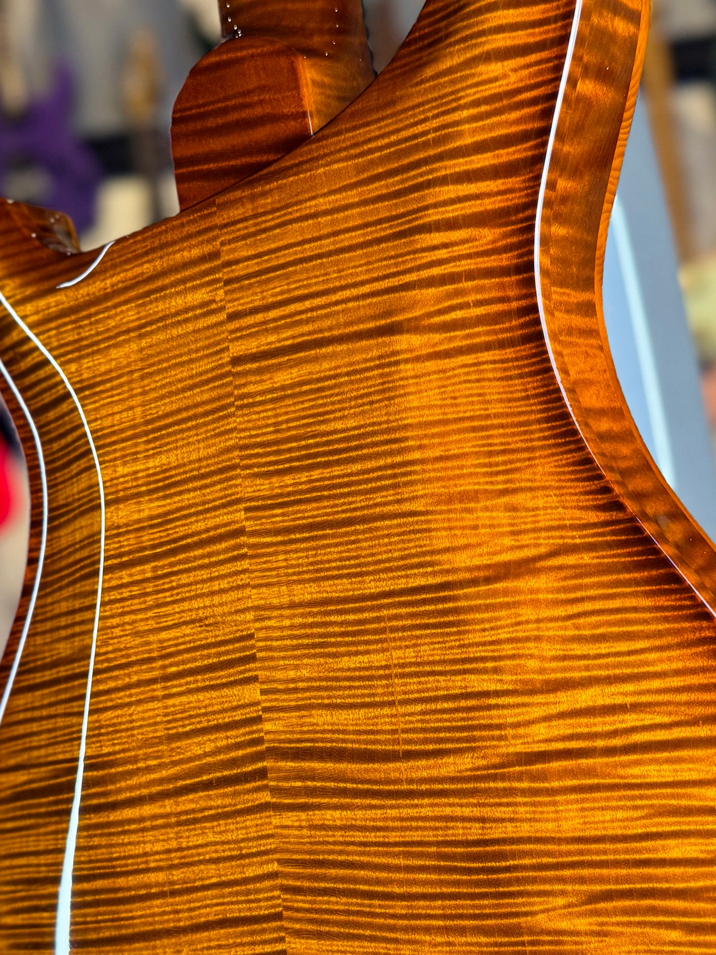 PRS Private Stock Hollowbody II | Natural Spruce Top/Curly Maple Back (Pre-Owned)