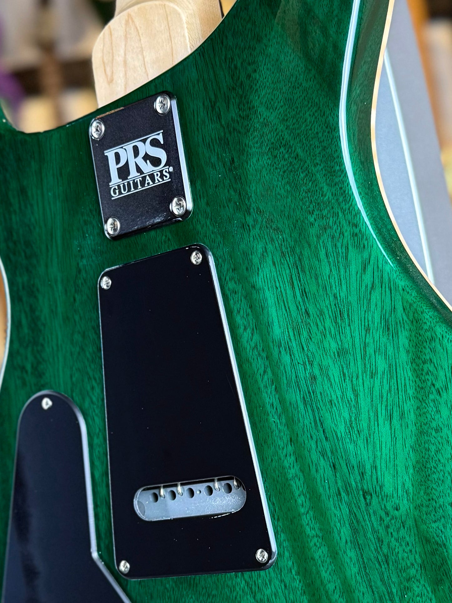 PRS CE 24 | Custom Color Trans Blue Green Burst (Hand Selected Top)