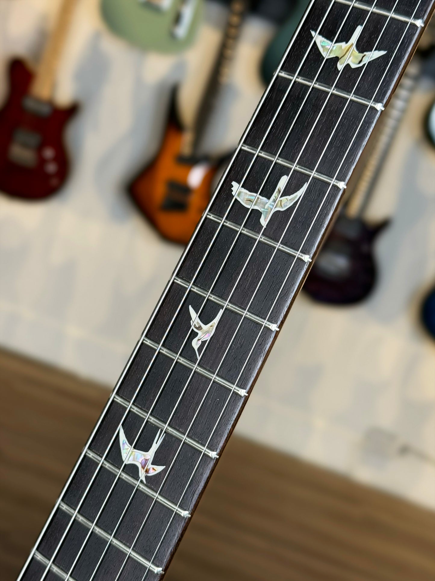 PRS Custom 24-08 Sprayer's Choice | Purple Sparkle/Natural Back