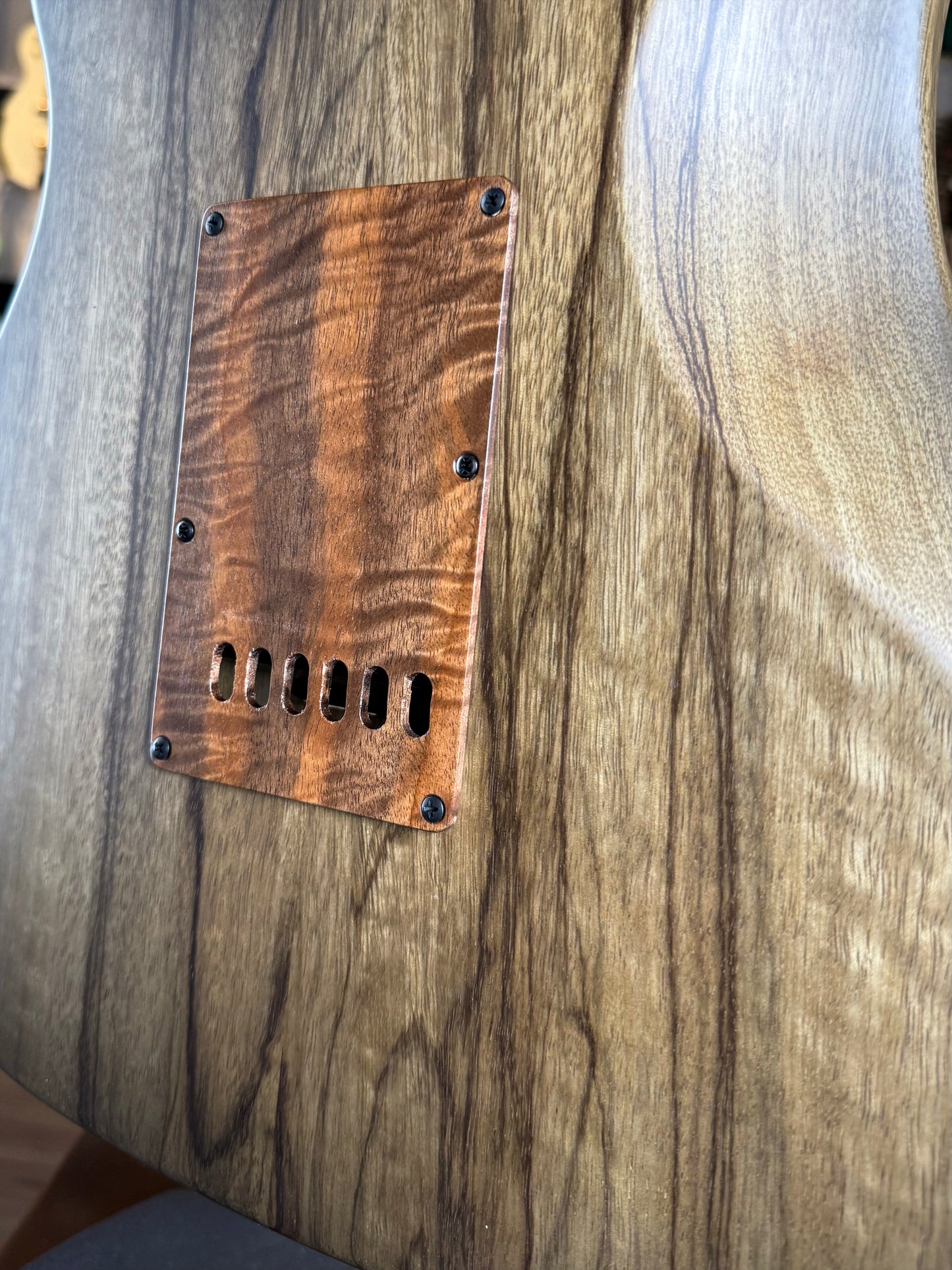 LSL Instruments Saticoy 24 DX HH  | Spalted Maple Charcoal Burst Satin