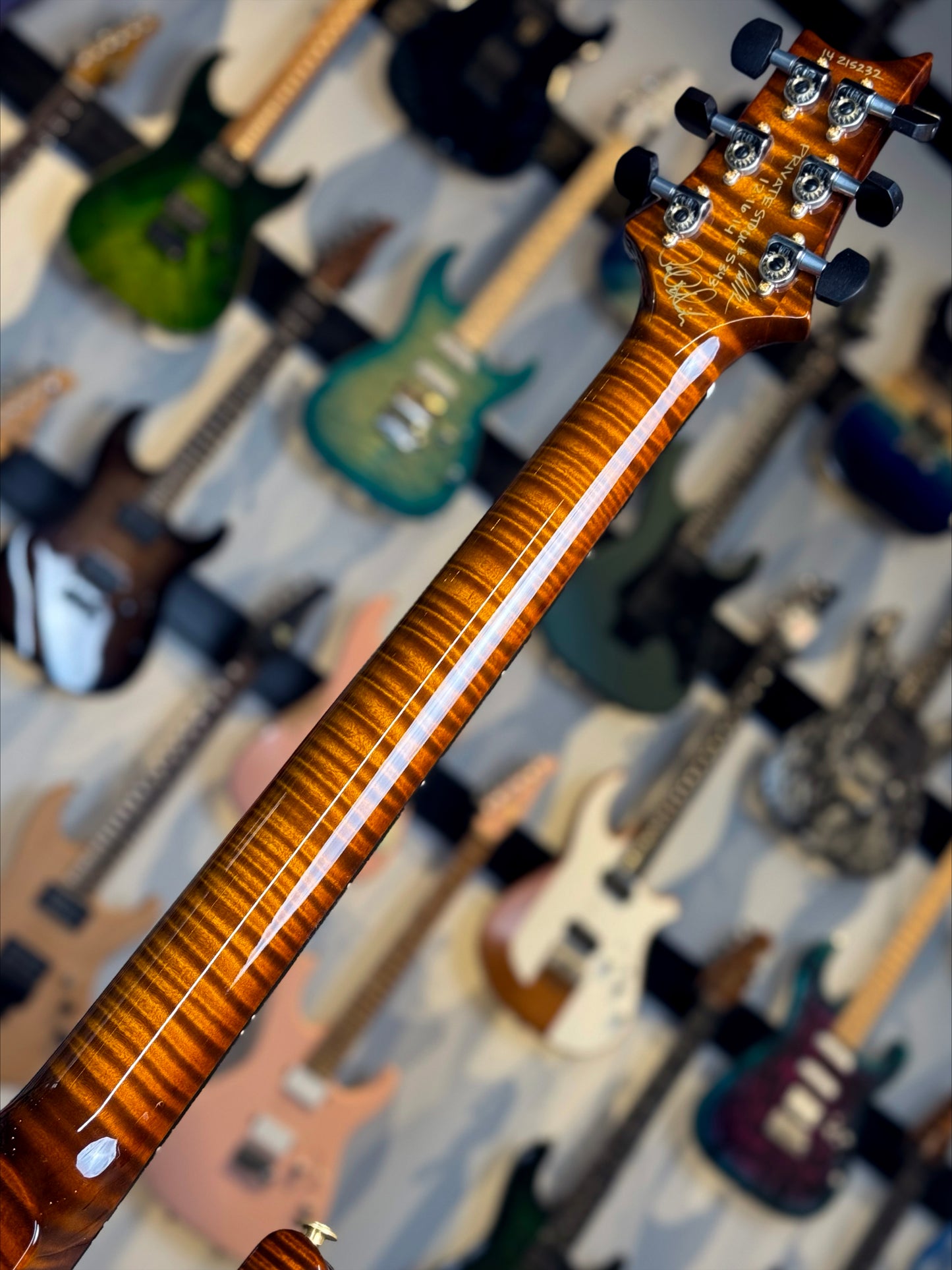 PRS Private Stock Hollowbody II | Natural Spruce Top/Curly Maple Back (Pre-Owned)