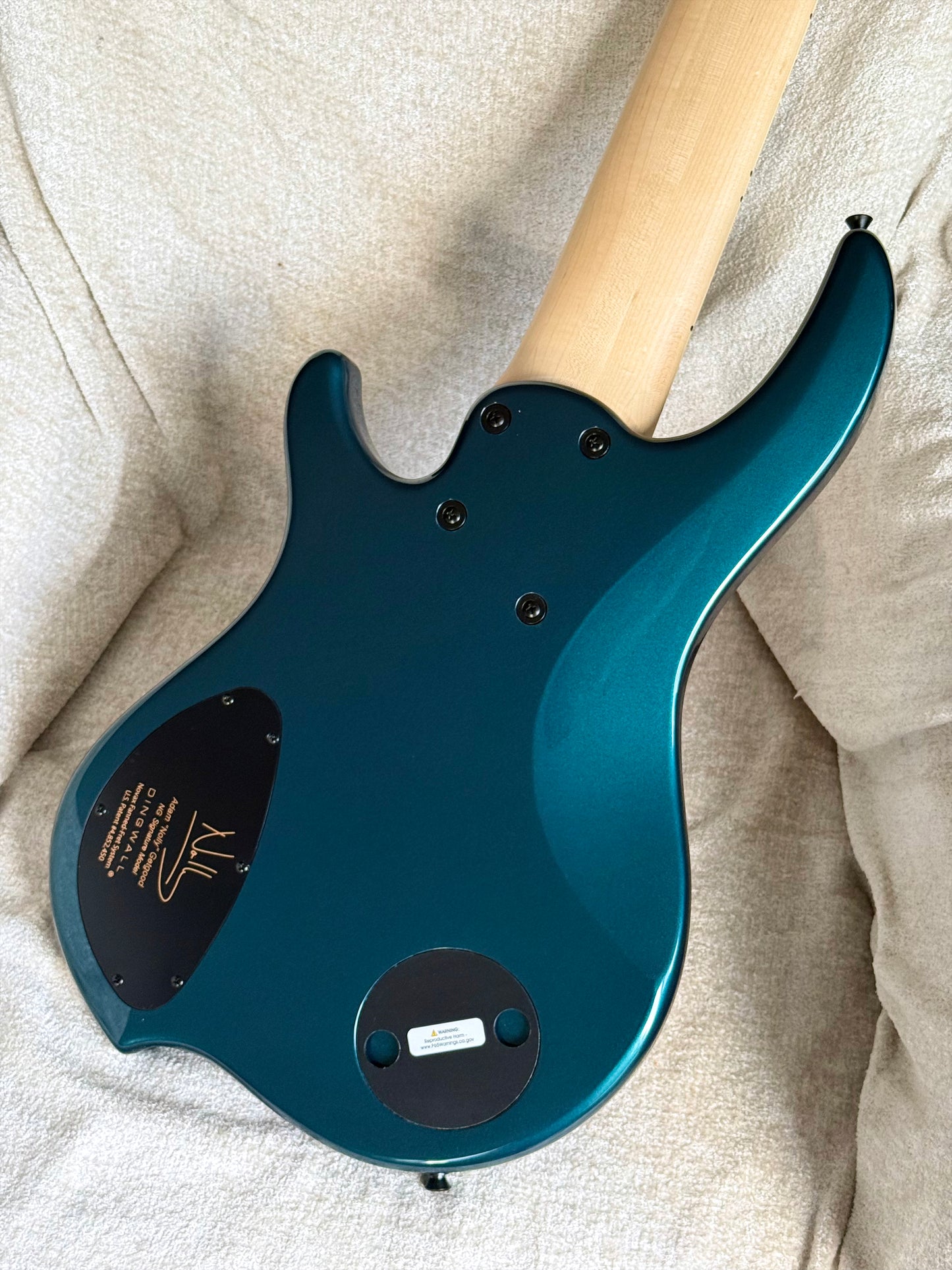 Dingwall Guitars Adam "Nolly" Getgood NG Signature 6 String | Black Forrest Green Gloss
