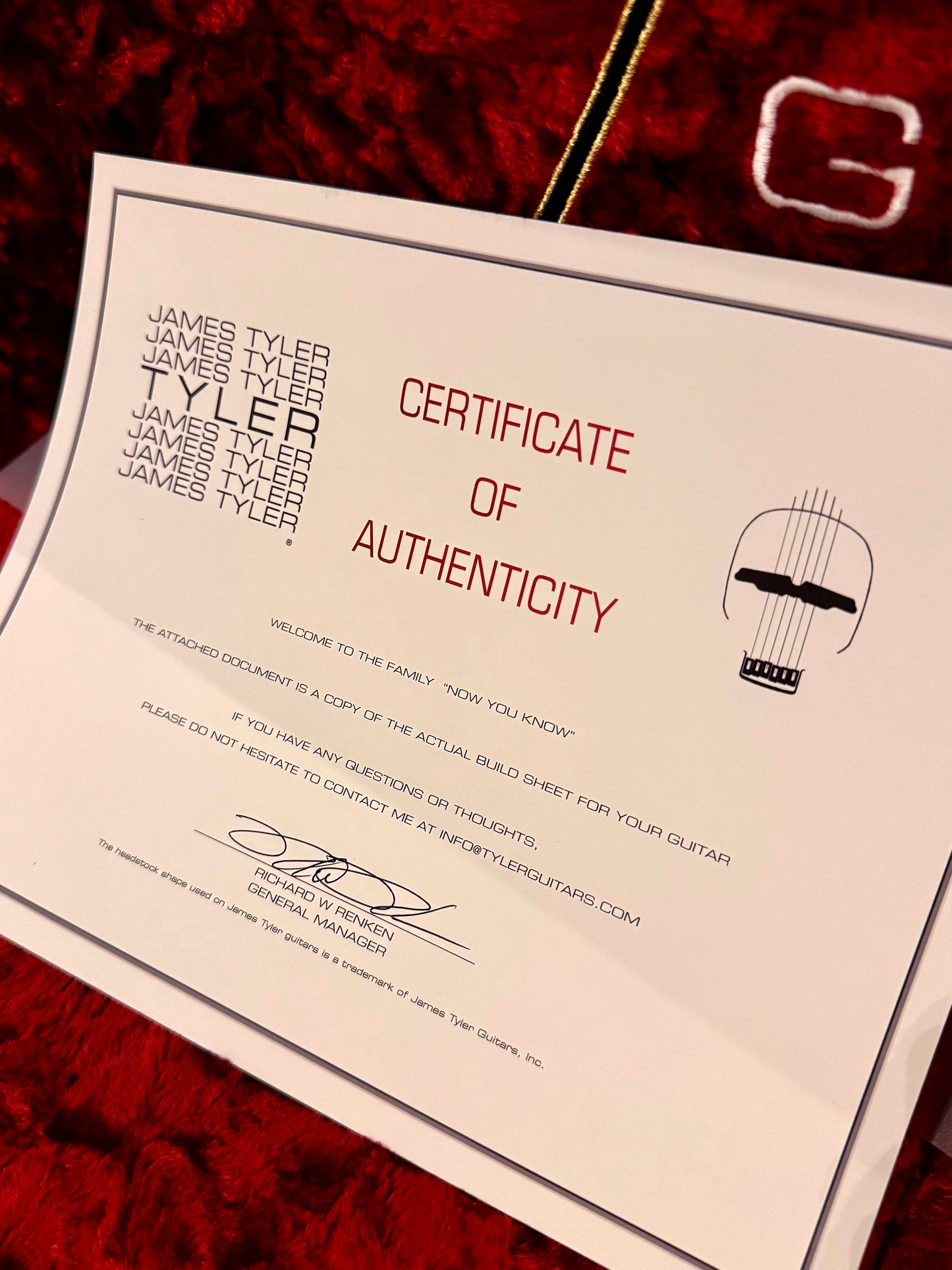 James Tyler Guitars Studio Elite HD | Candy Apple Red Shmear