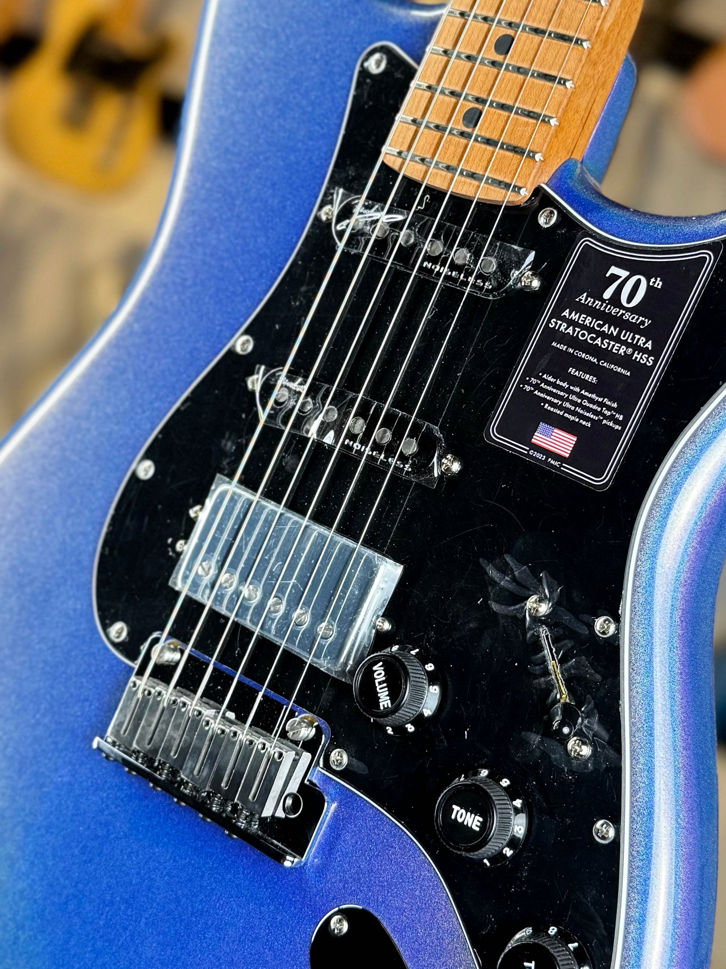 Fender 70th Anniversary Ultra Stratocaster HSS Limited Edition | Amethyst