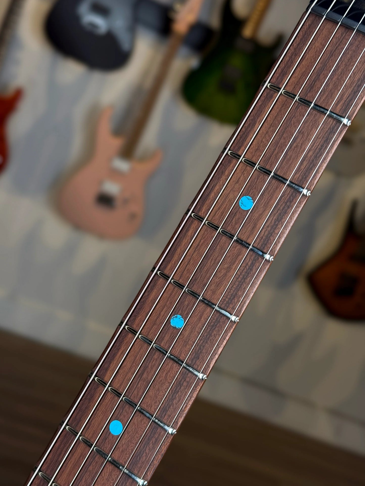 James Tyler Guitars Studio Elite HD | Turquoise Schmear with Black Tint