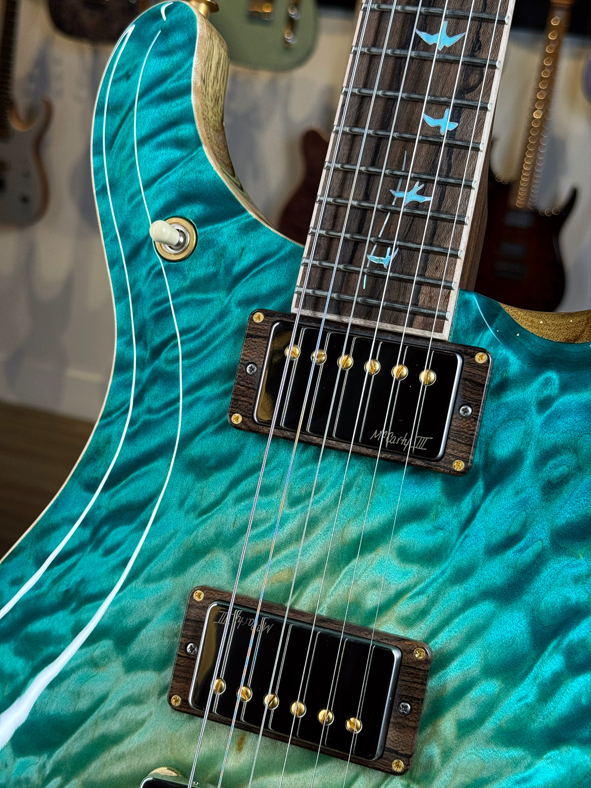 PRS Private Stock McCarty 594 | Bahamian Blue Dragon’s Breath