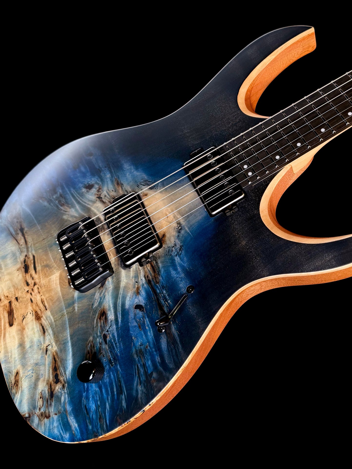 Mayones Duvell Elite 6 | Custom Color Blue Satin