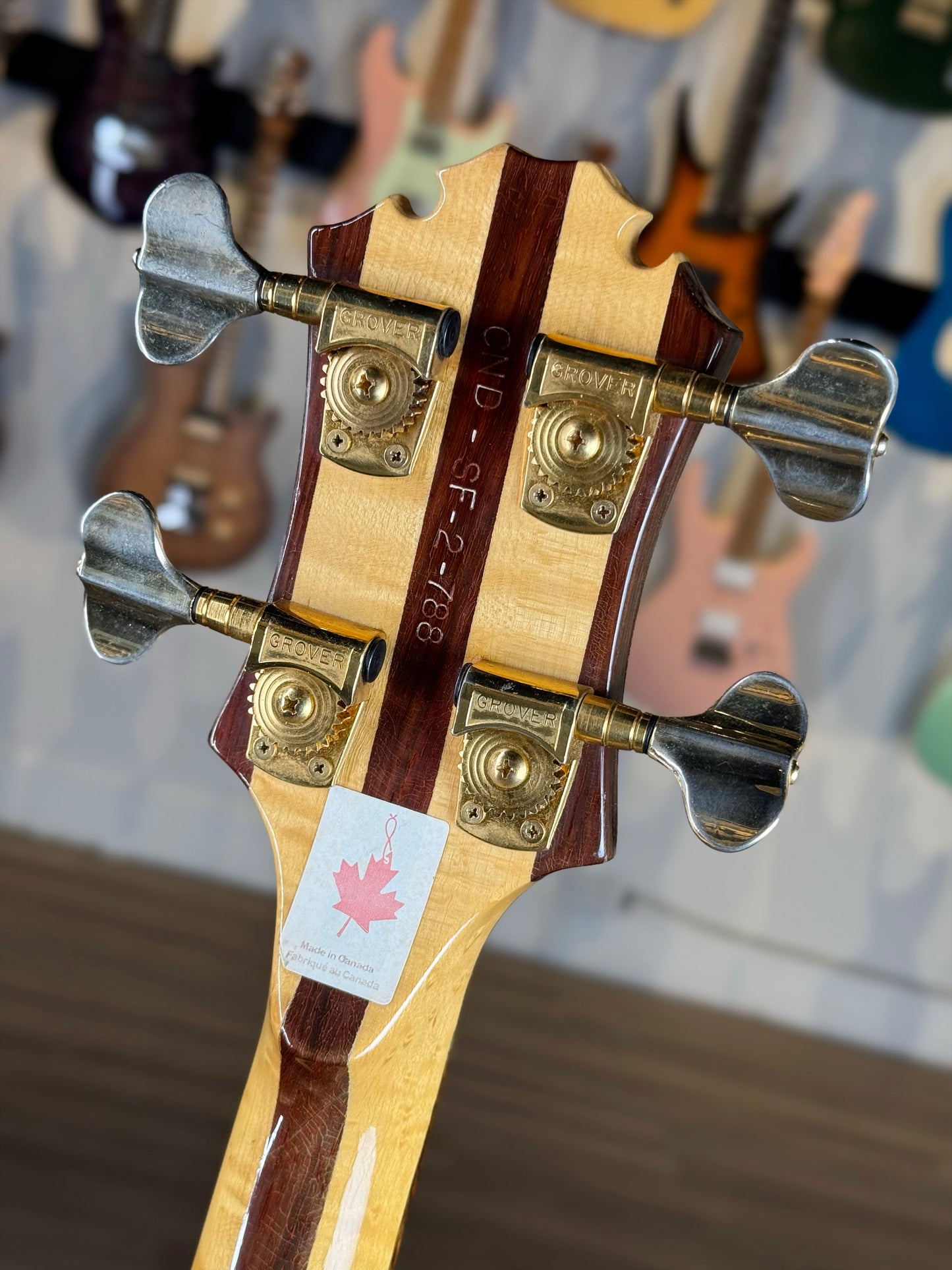 Lado Super Falcon II 4 String Bass (Circa 1978) | Natural