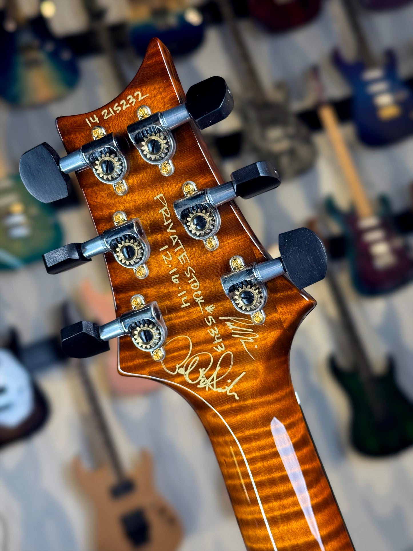 PRS Private Stock Hollowbody II | Natural Spruce Top/Curly Maple Back (Pre-Owned)