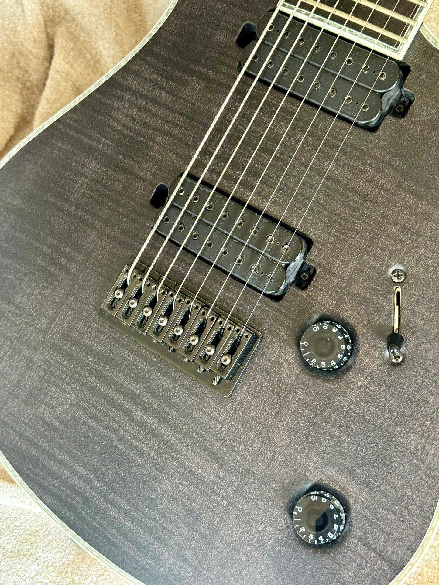 Mayones Regius 8 B27 Baritone | Trans Black (Pre-Owned)