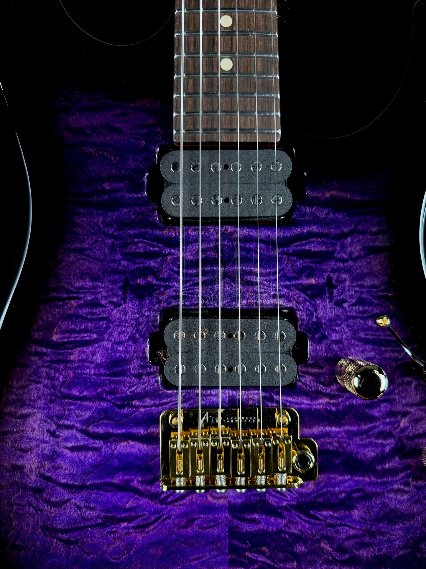 Tom Anderson Arc Angel | Transparent Purple to Black Burst