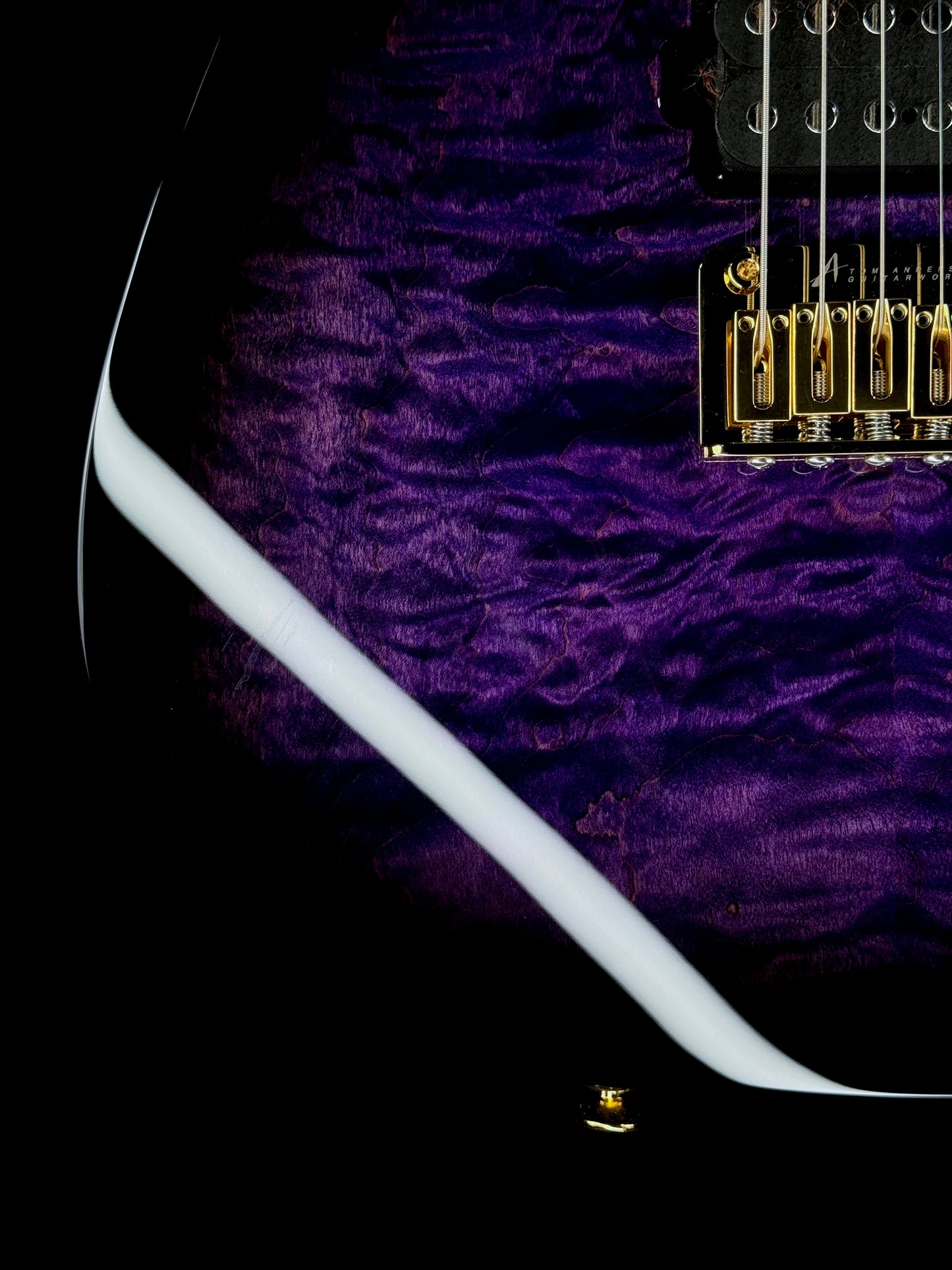 Tom Anderson Arc Angel | Transparent Purple to Black Burst