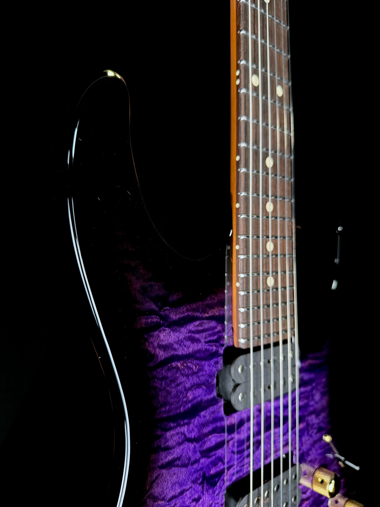 Tom Anderson Arc Angel | Transparent Purple to Black Burst