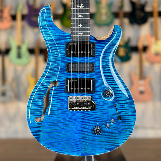 PRS Special Semi-Hollow Wood Library "Artist Top" | Custom Royal River Blue