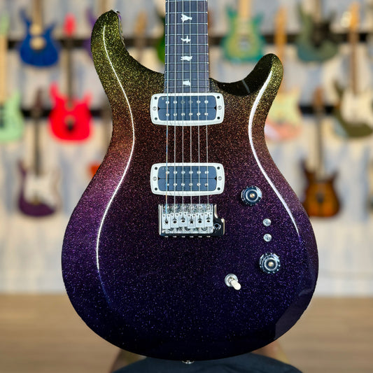 PRS S2 Custom 24-08 Sprayer's Choice | Purple to Gold Sparkle Fade