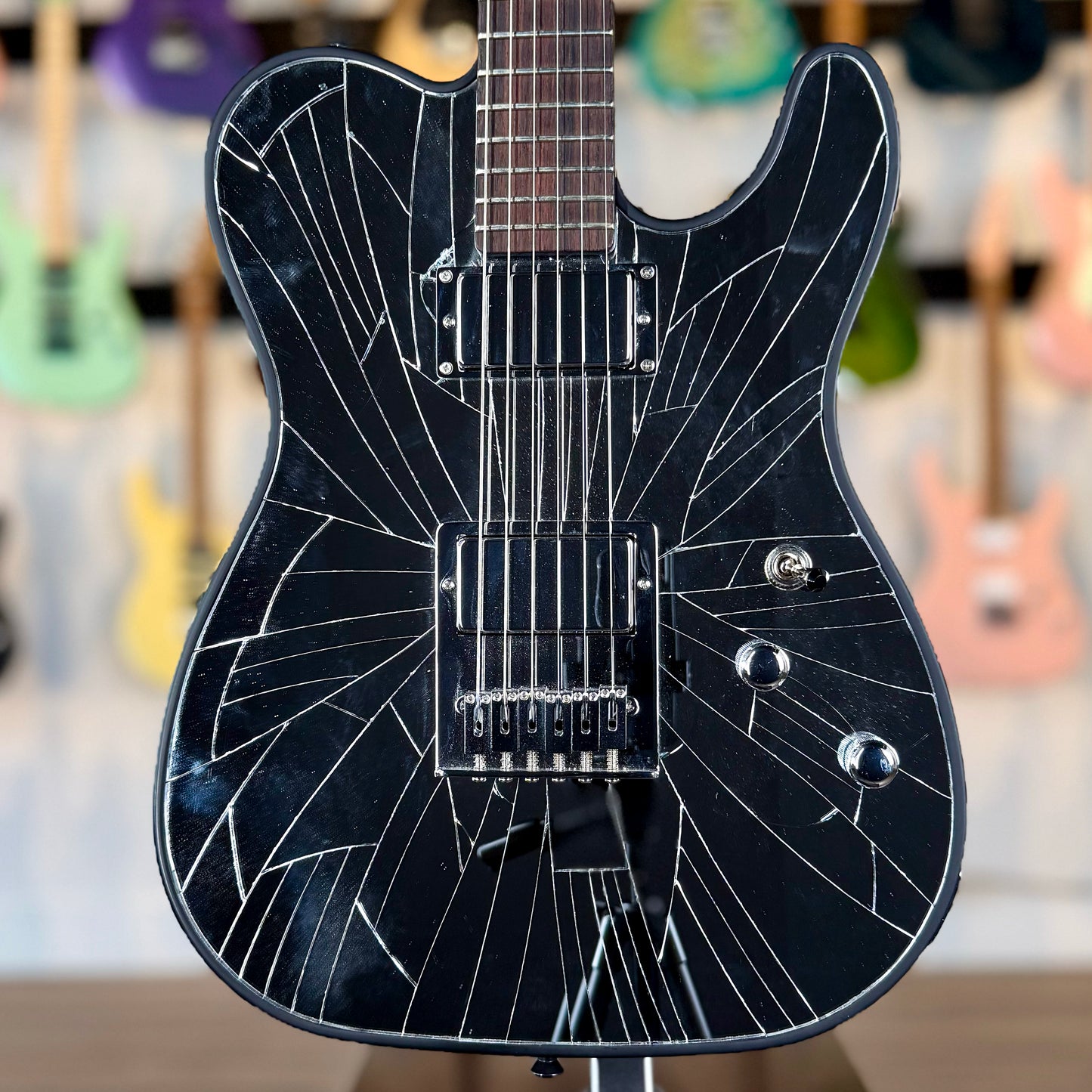 Schecter USA Custom Shop Masterworks PT | Cracked Mirror (1 of 1)