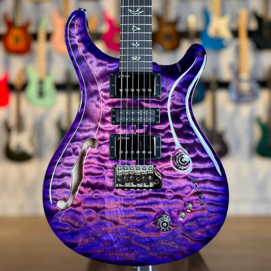 PRS Special 22 Semi-Hollow "10 Top" Sprayer's Choice Wood Library | Raspberry Purple Burst