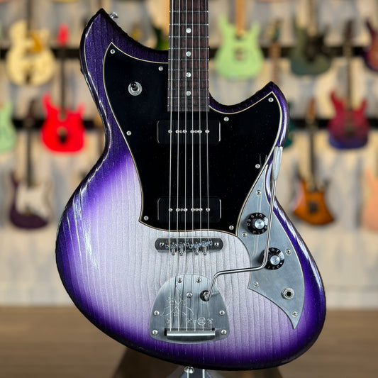 Novo Guitars Serus J Custom | Purple Stranger Burst