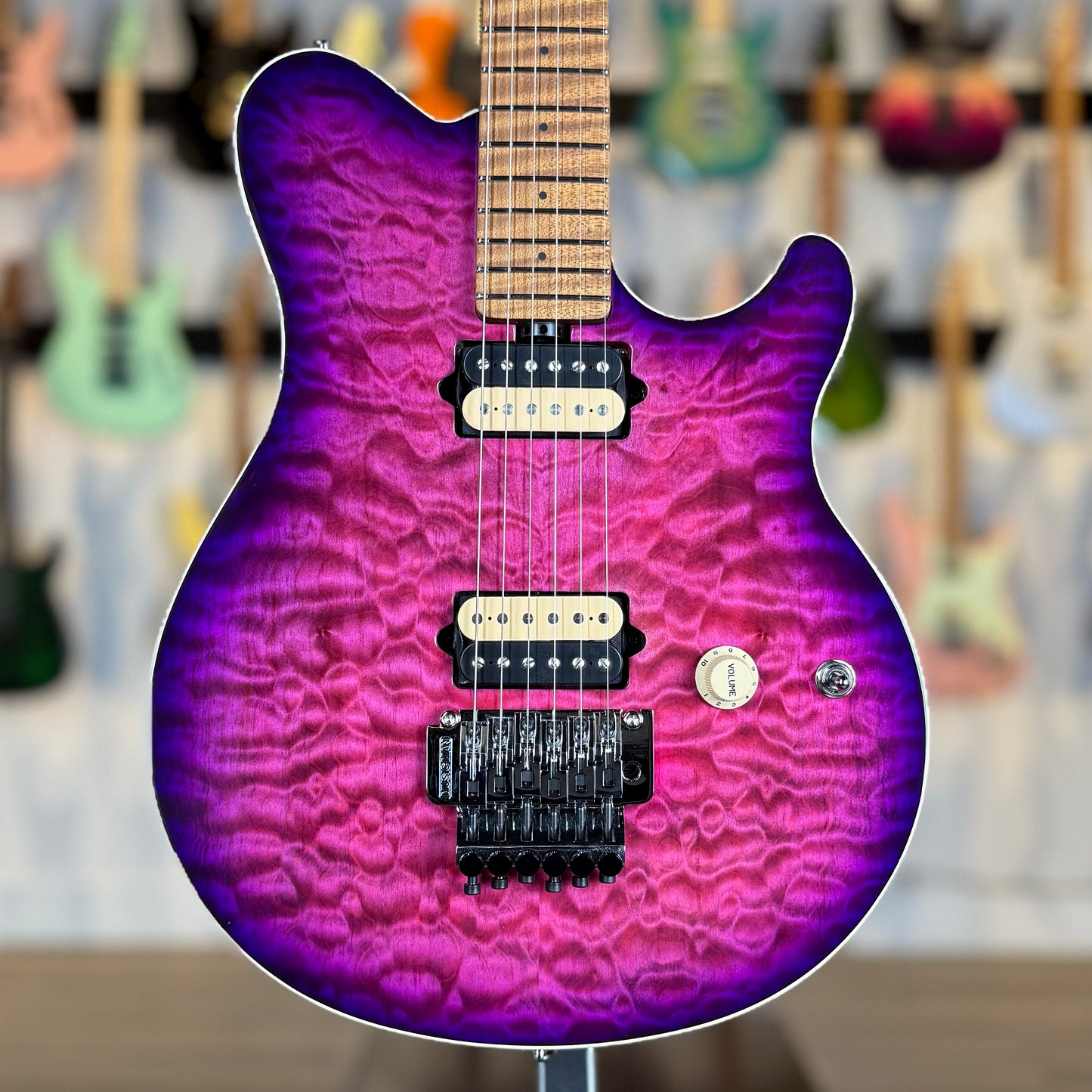 Ernie Ball Music Man Axis | Ollalieberry Quilt